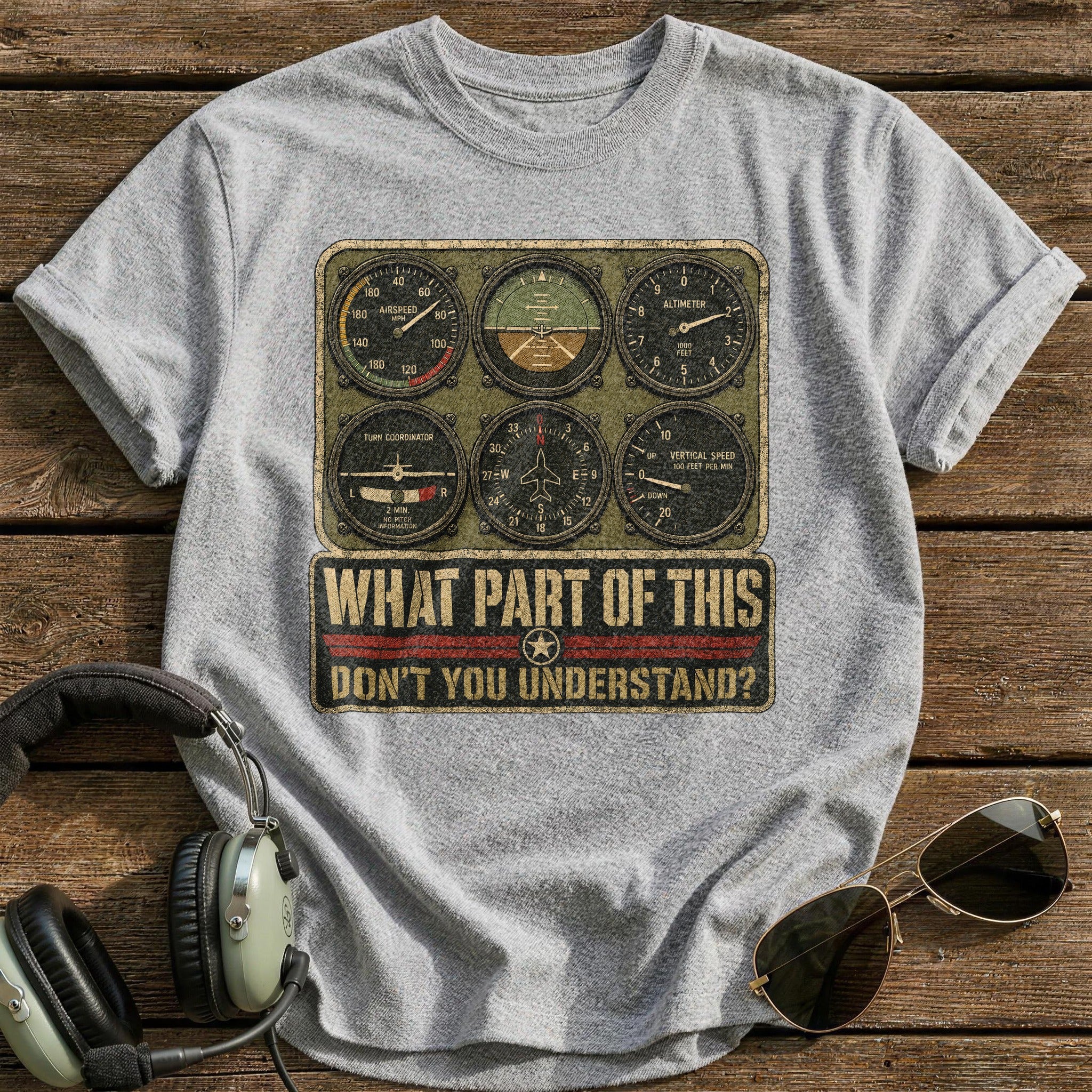 Instrument Literacy T-Shirt - Sport Grey