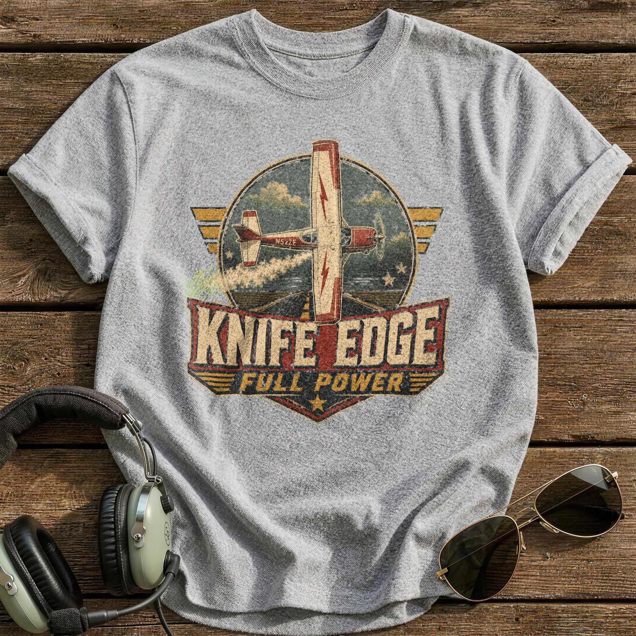 Knife Edge Full Power T-Shirt - Sport Grey