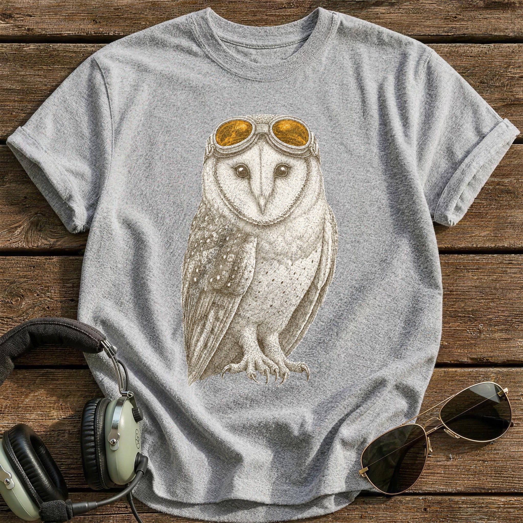 Night Watch T-Shirt - Sport Grey