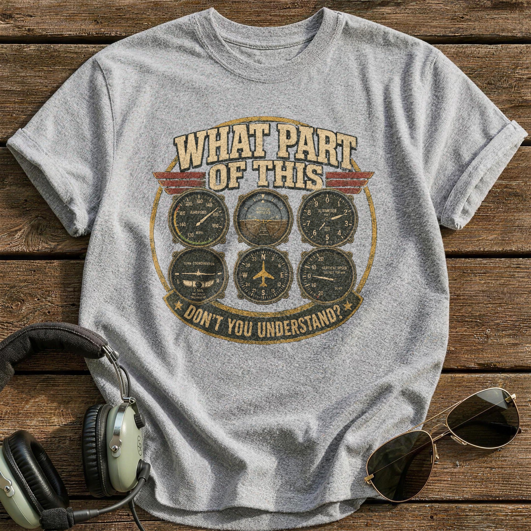 Read Your Six Pack T-Shirt - Sport Grey