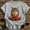 Scarf & Goggles T-Shirt - Sport Grey
