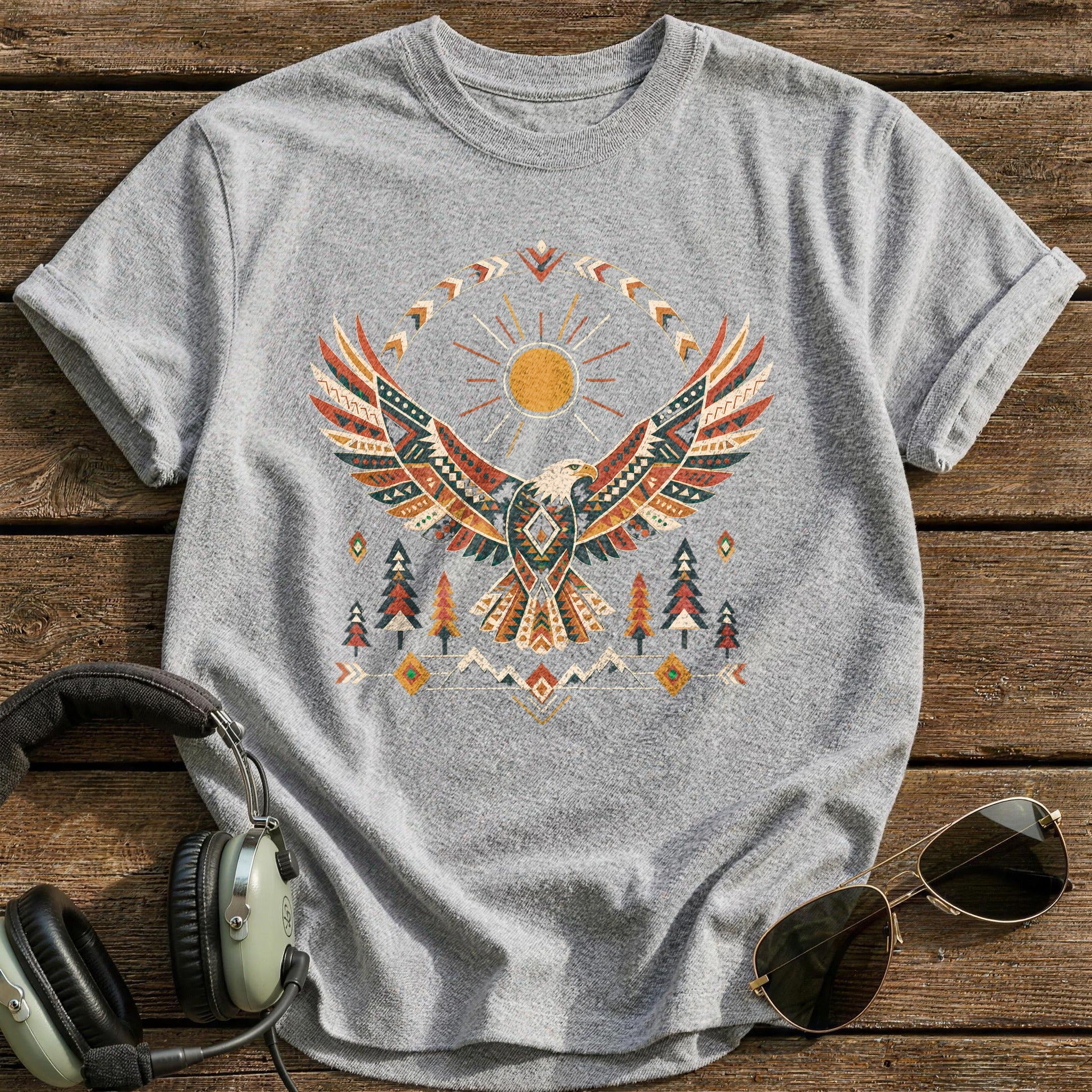 Spirit Rising T-Shirt - Sport Grey