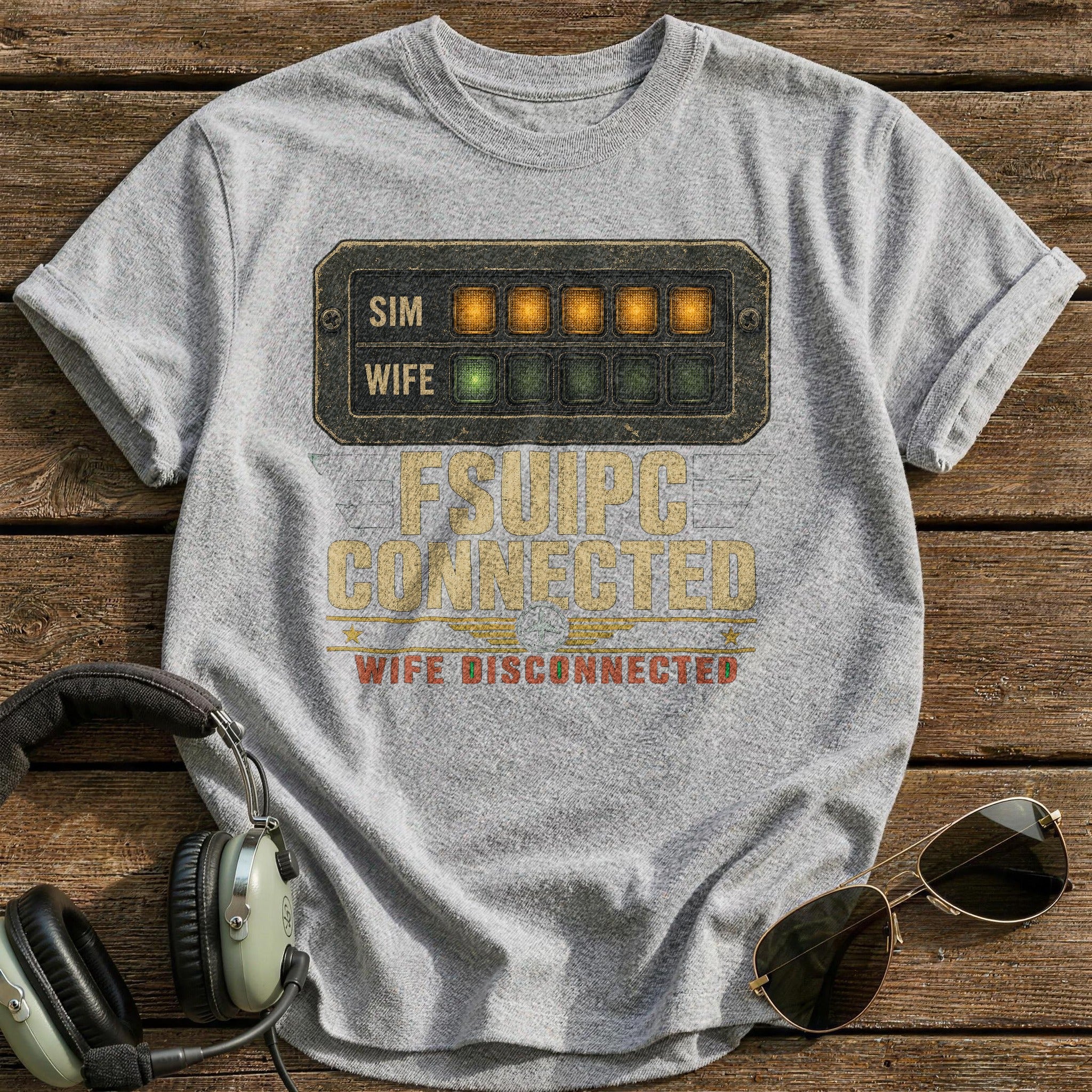Spoused Disconnect T-Shirt - Sport Grey