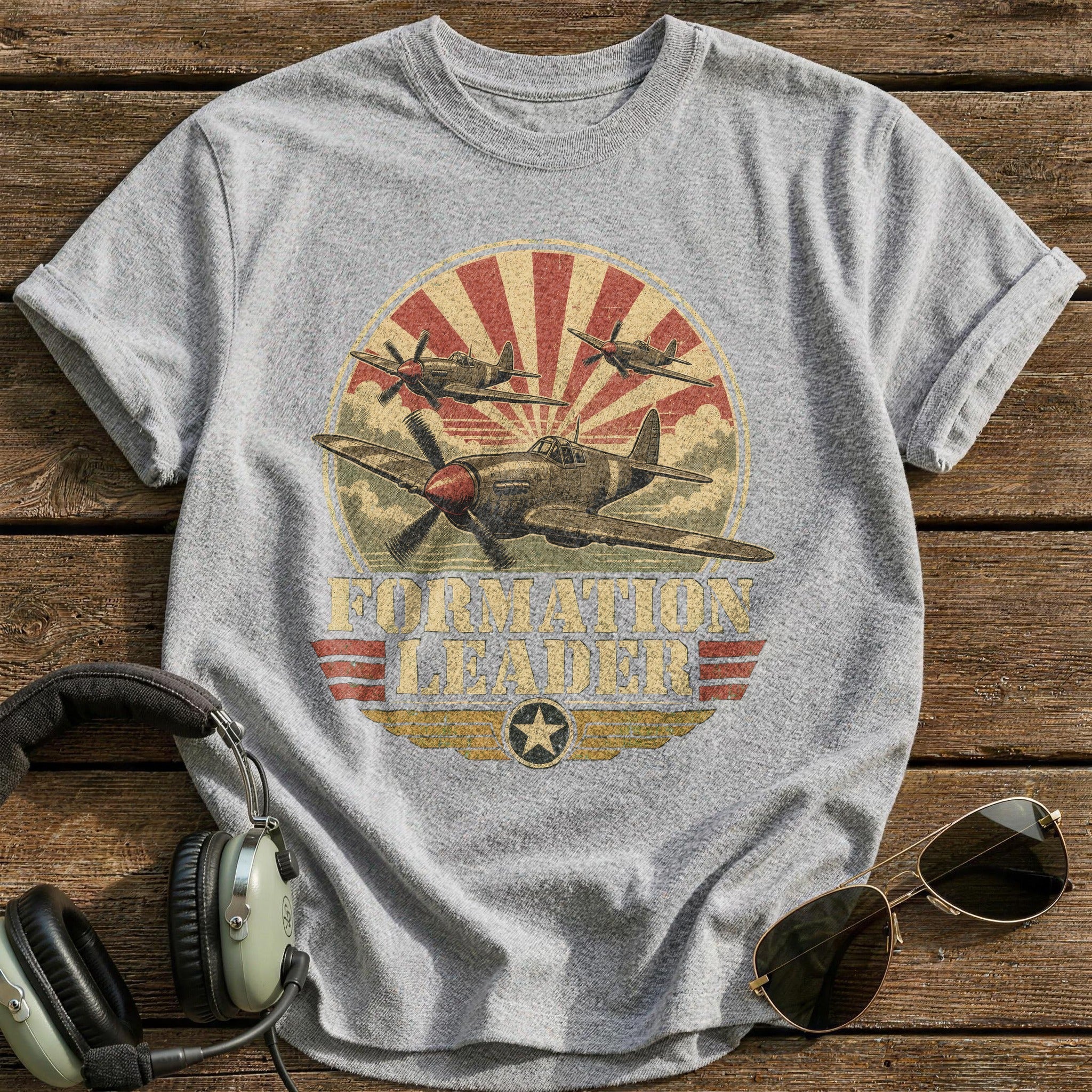 Squadron Lead T-Shirt - Sport Grey