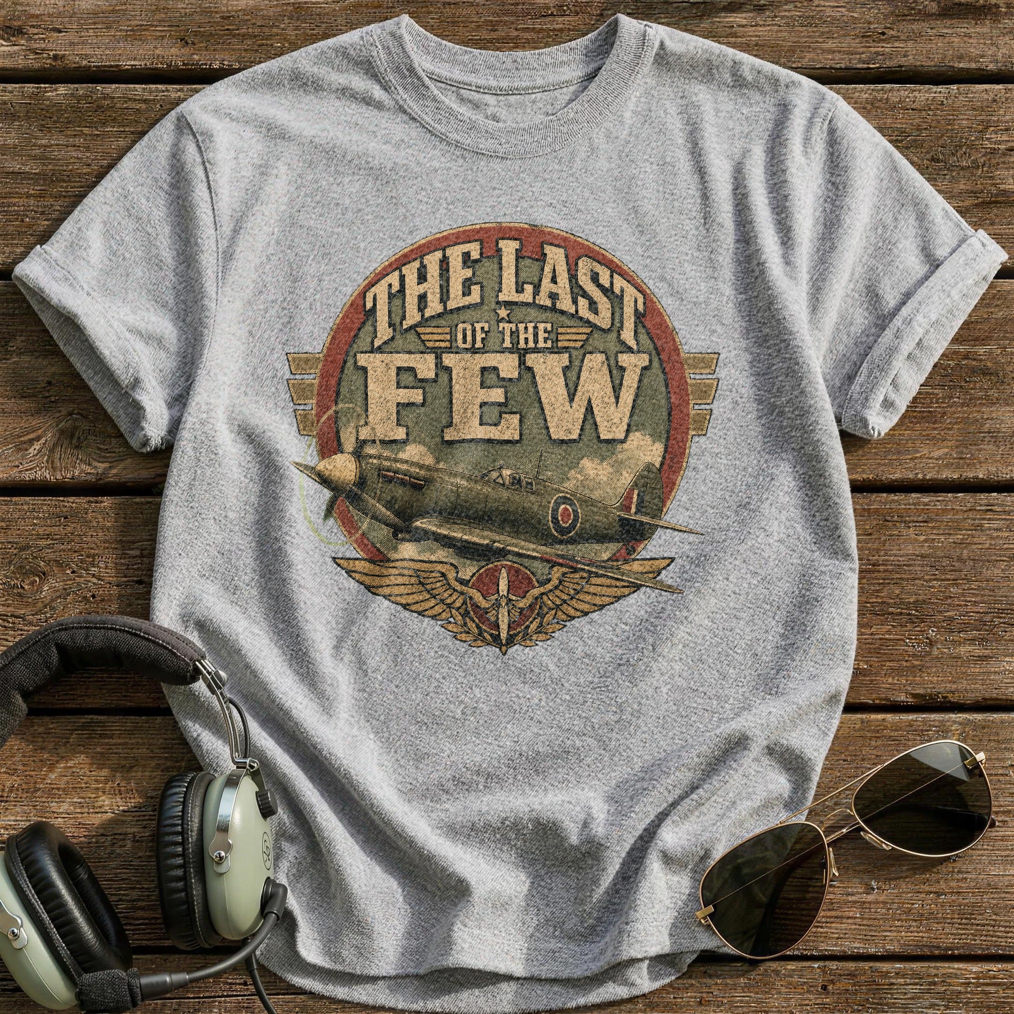 The Few Remain T-Shirt - Sport Grey