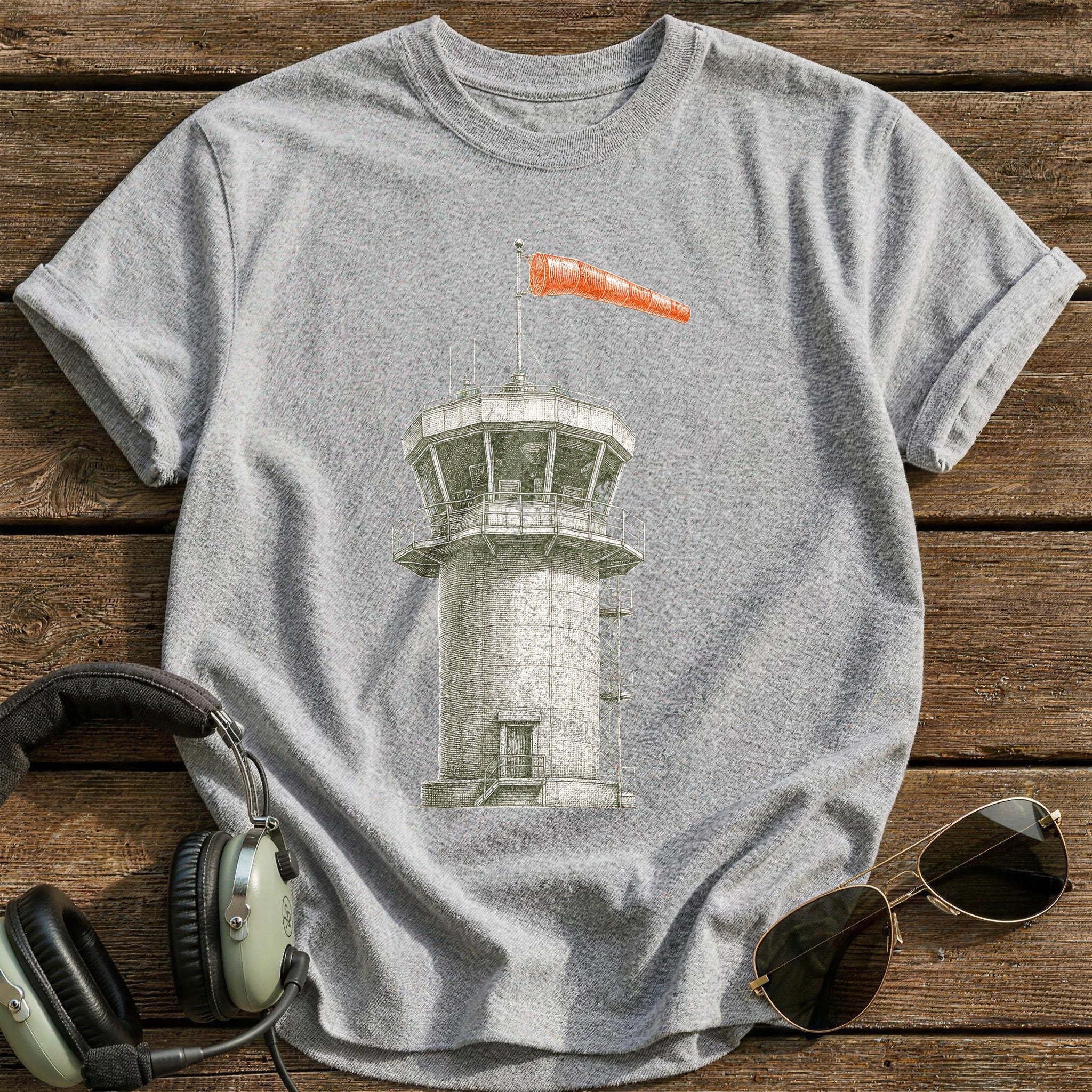 Vectors & Visuals T-Shirt - Sport Grey