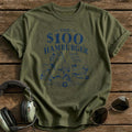 The $100 Hamburger T-Shirt - Military Green