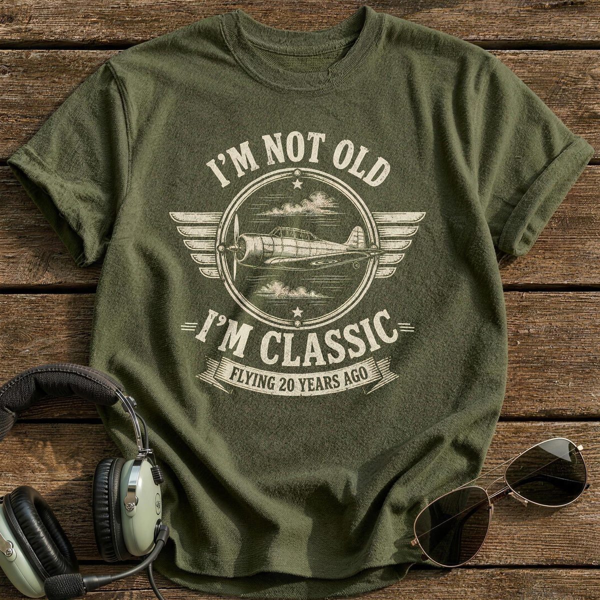 20 Im Classic T-Shirt - Military Green