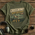 Crosswind What Crosswind T-Shirt - Military Green