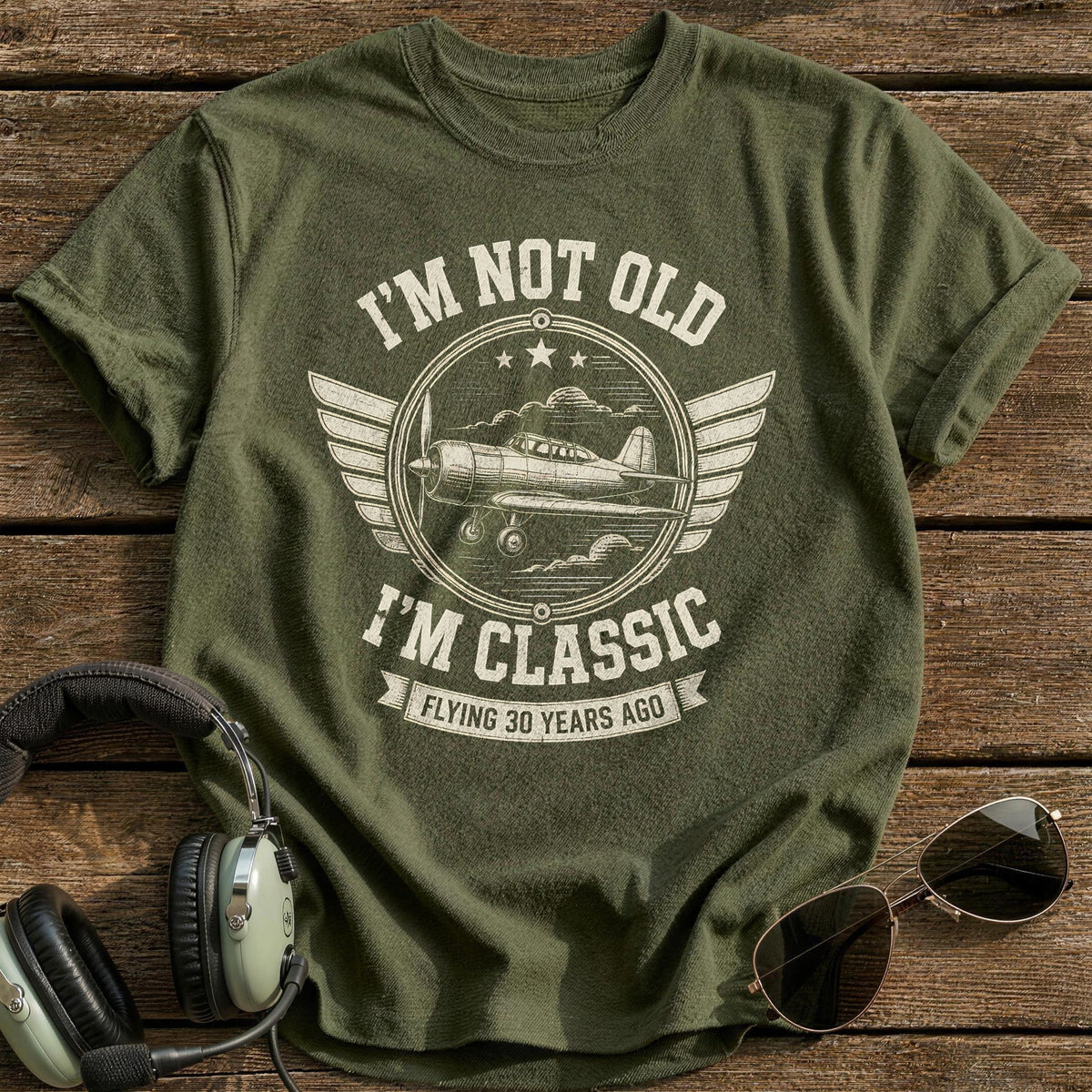 30 Im Classic T-Shirt - Military Green