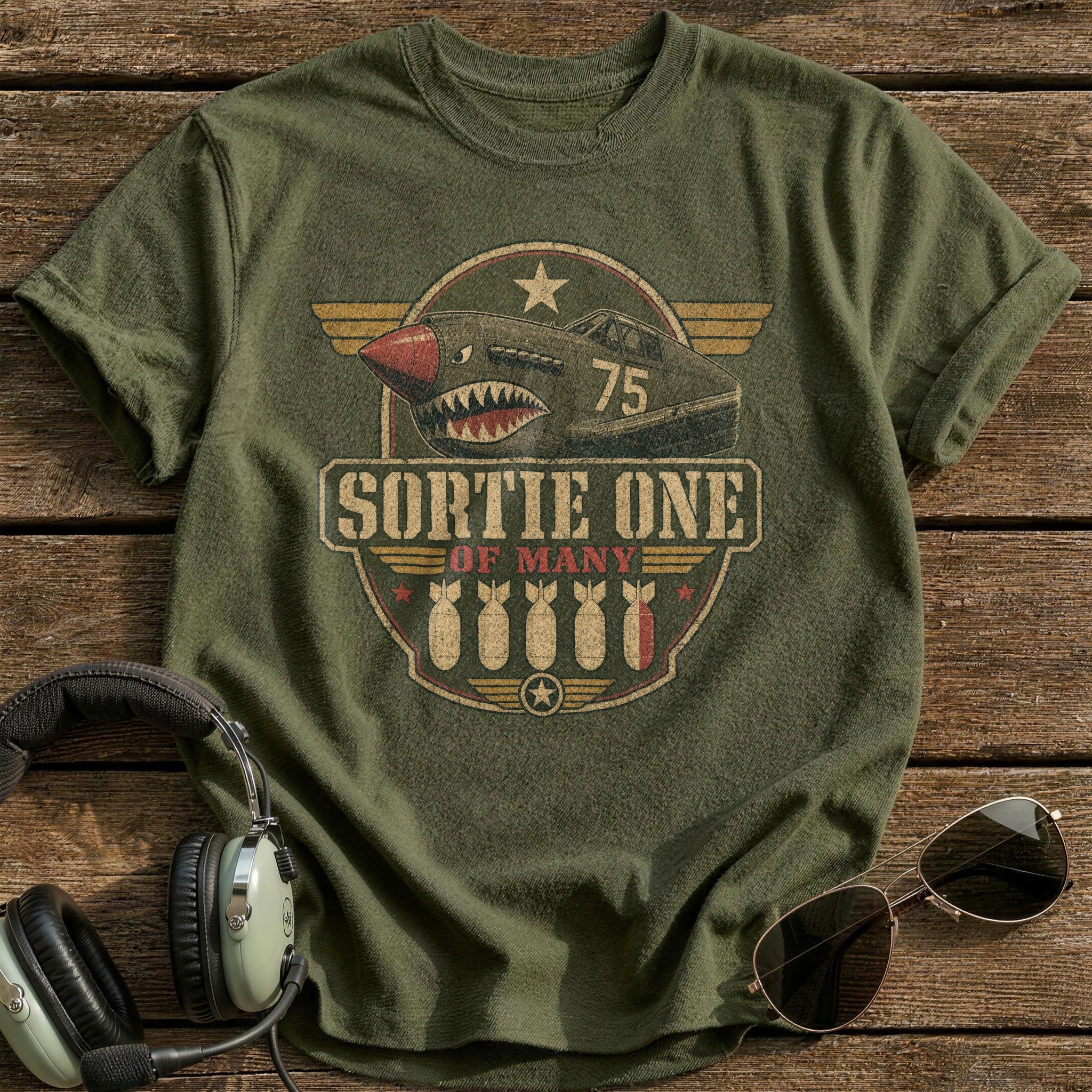 Sortie One T-Shirt - Military Green