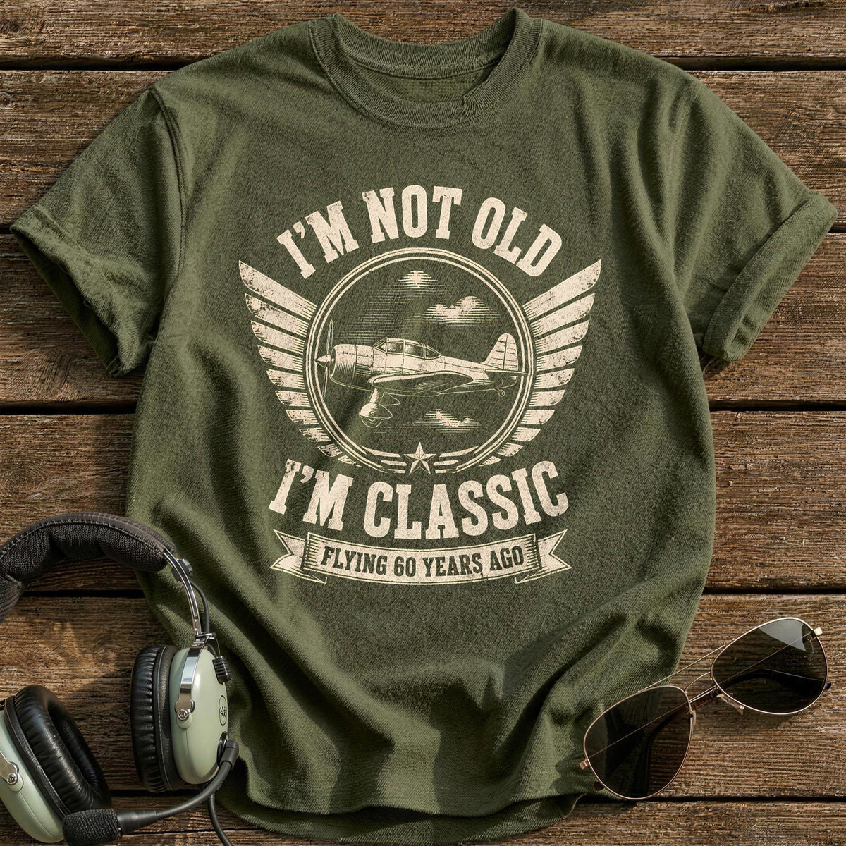 60 Im Classic T-Shirt - Military Green