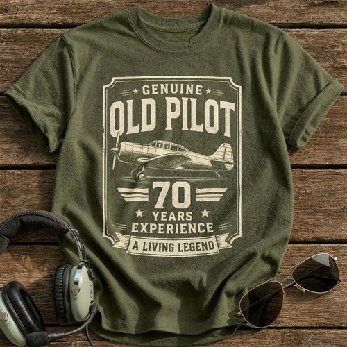 70 Living Legend T-Shirt - Military Green