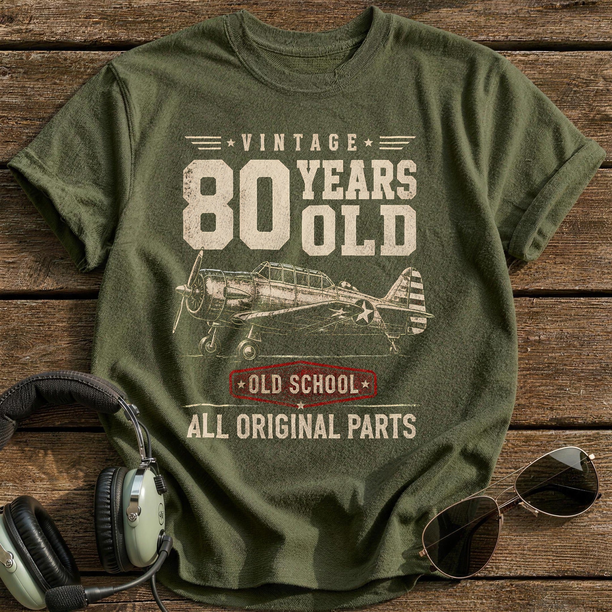 80 Original Parts T-Shirt - Military Green
