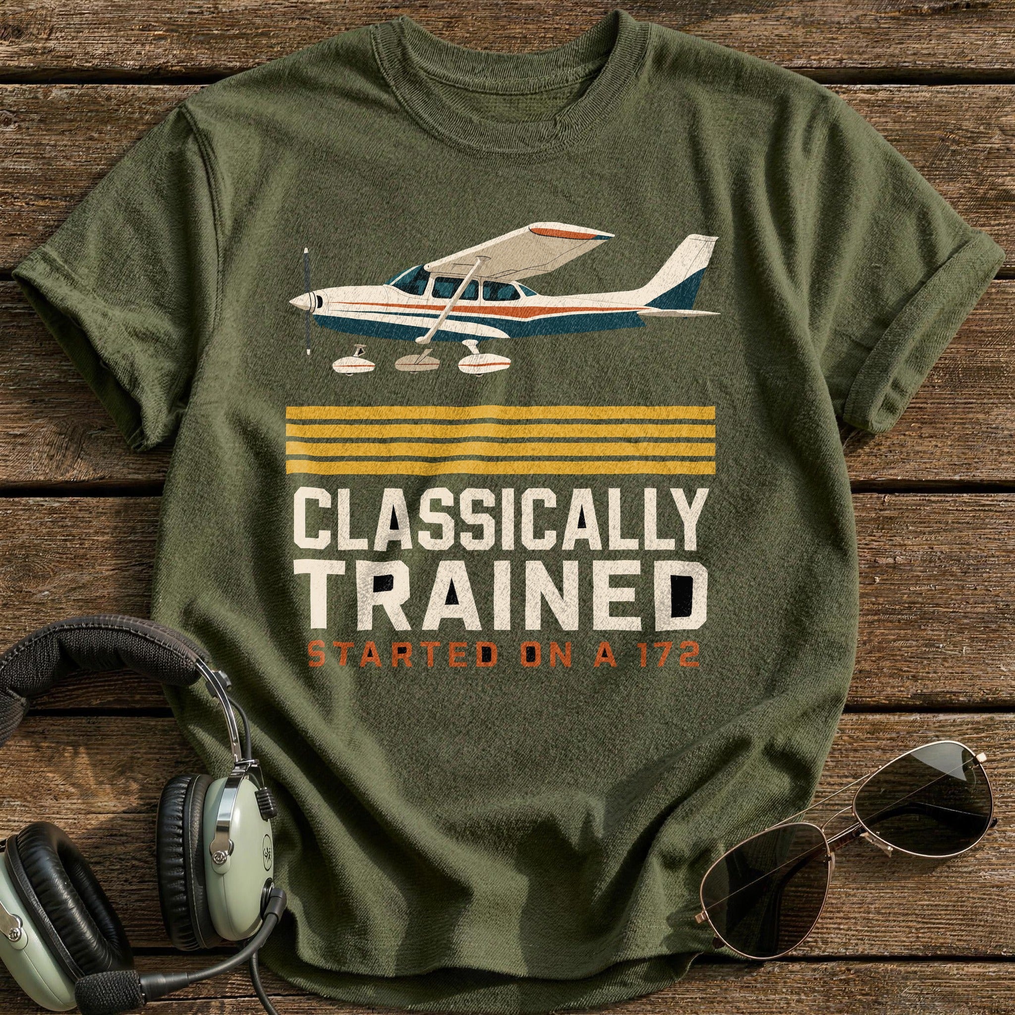 A172 Foundation T-Shirt - Military Green