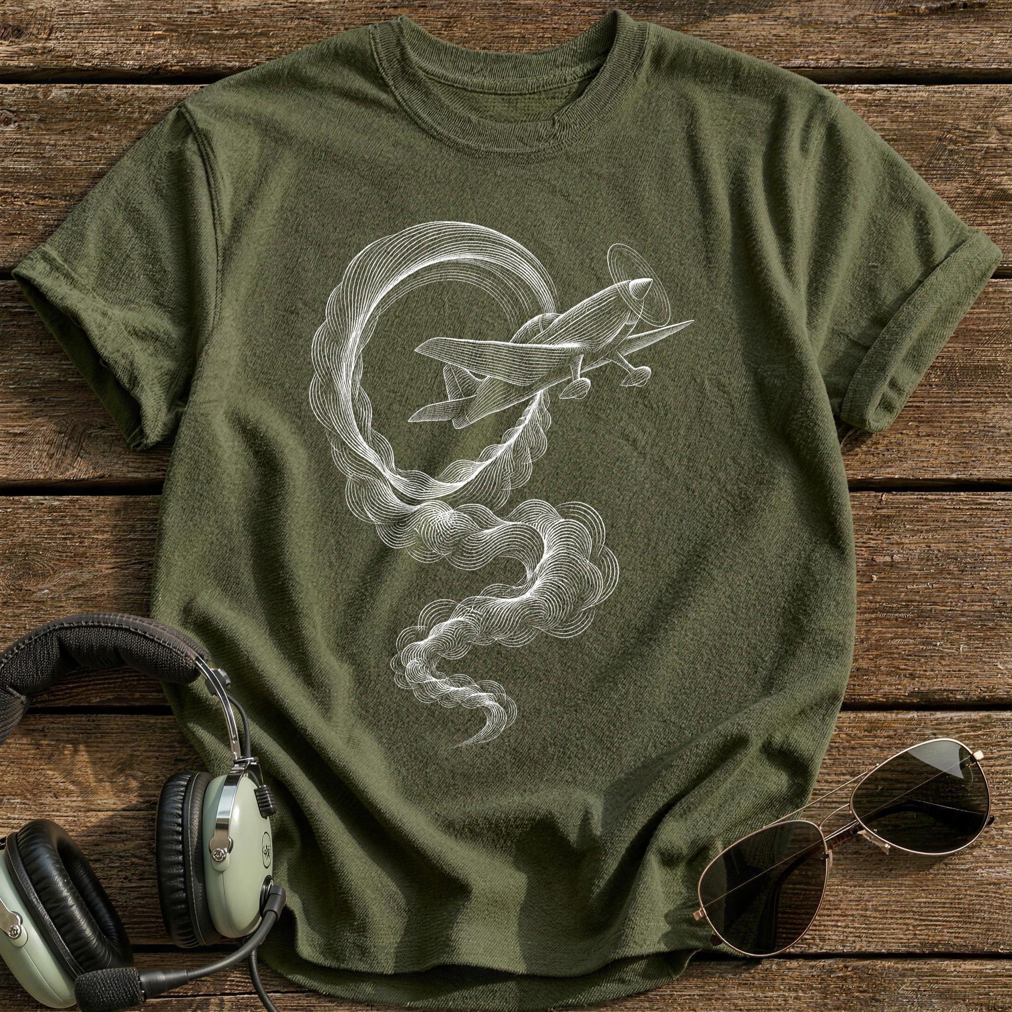 Aerobatic 44 T-Shirt - Military Green