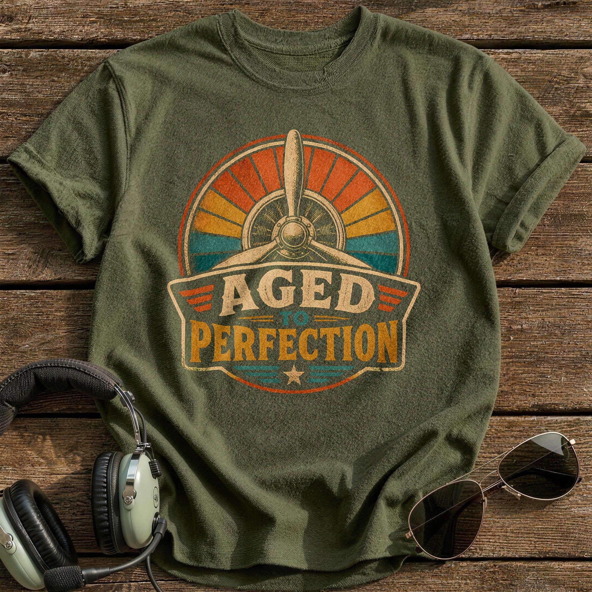Aged To Perfection - Military Green