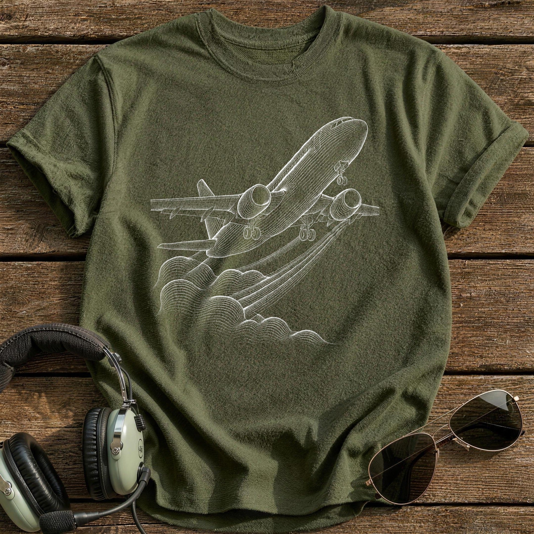 Airliner 24 T-Shirt - Military Green