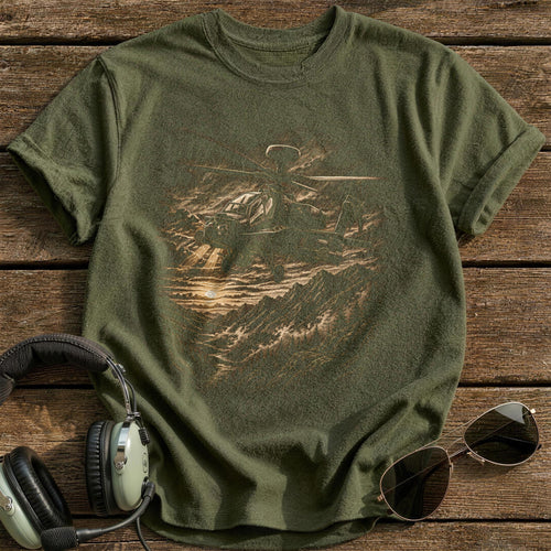 Attack Helicopter 46 - Military Green