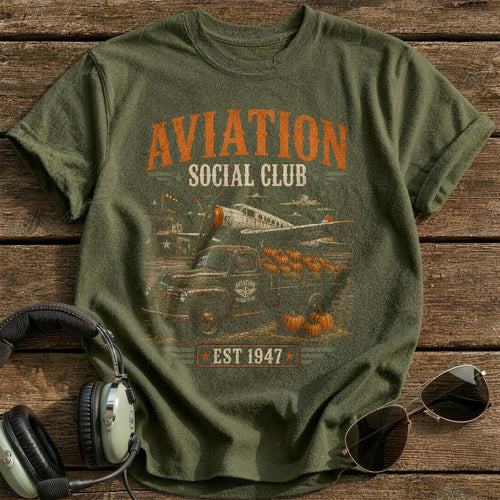 Aviation Social Club 15 - Military Green