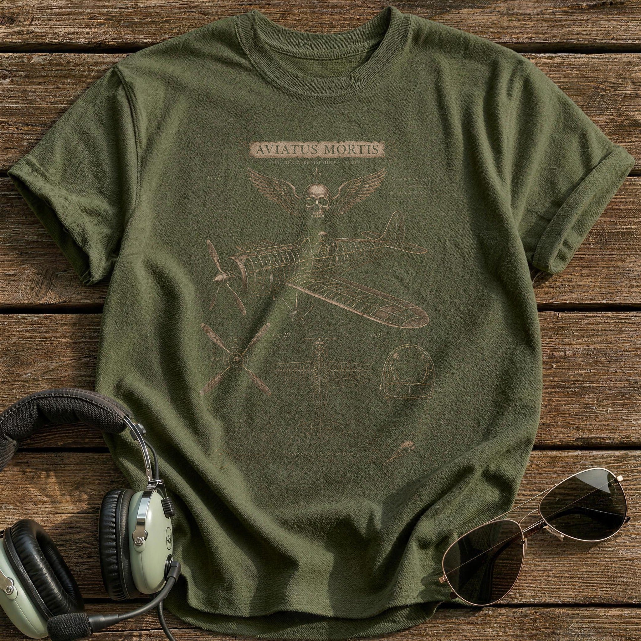 Aviatus Mortis 06 T-Shirt - Military Green
