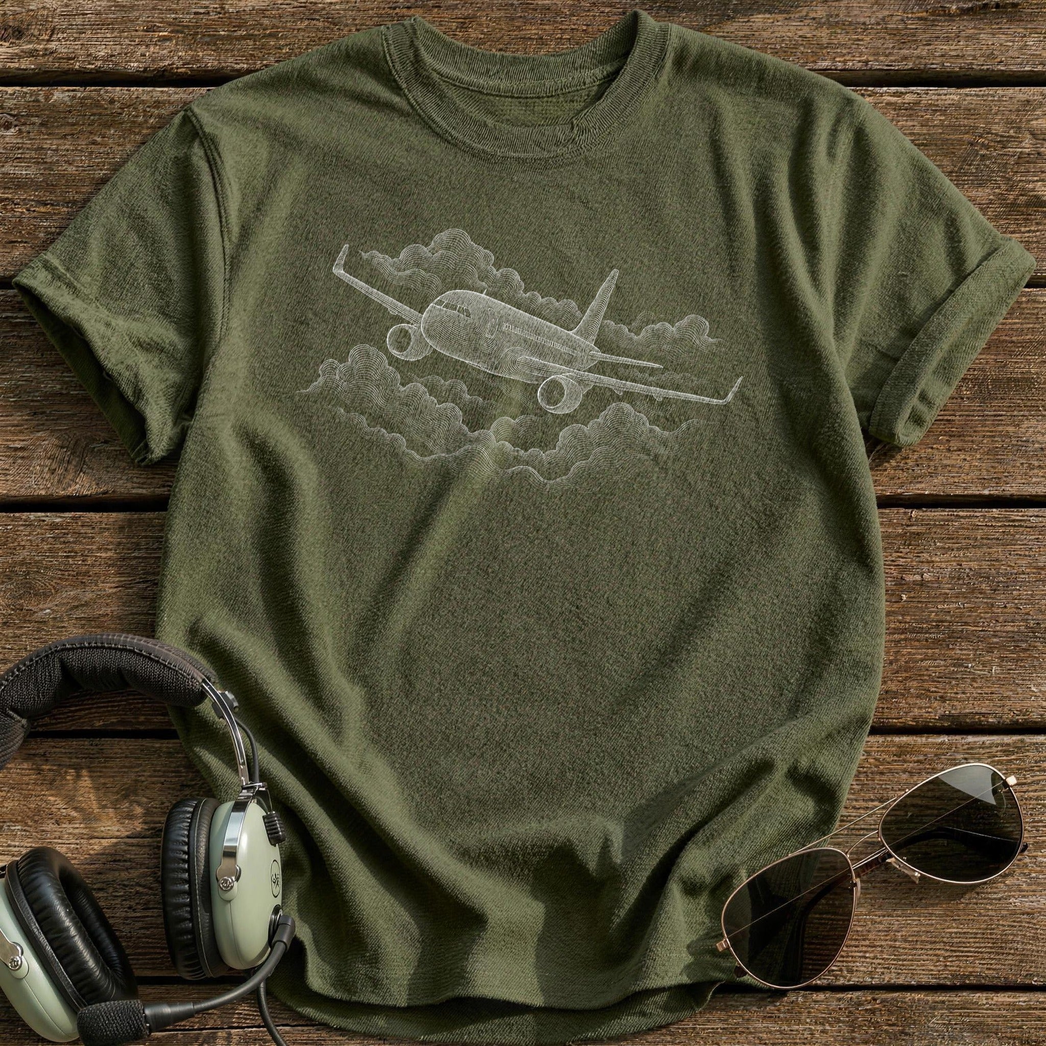 Banking Through Cloud - Military Green