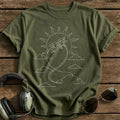 Biplane Loop Sun 35 T-Shirt - Military Green