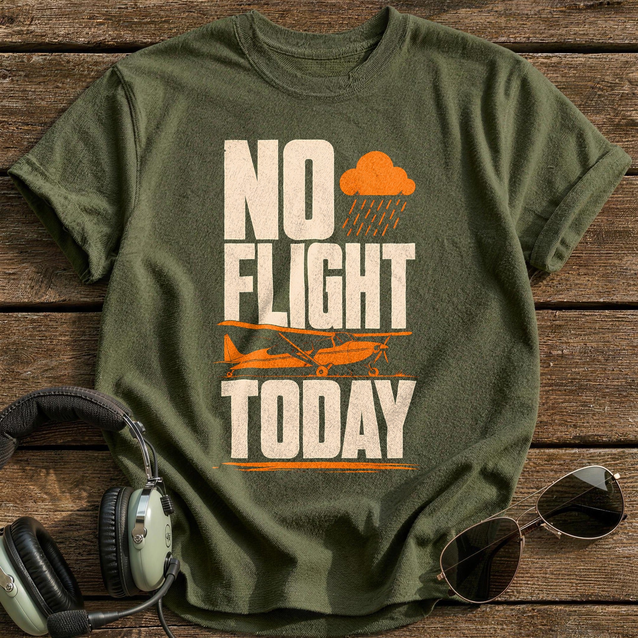 Bold Type No Flight Today 35 - Military Green