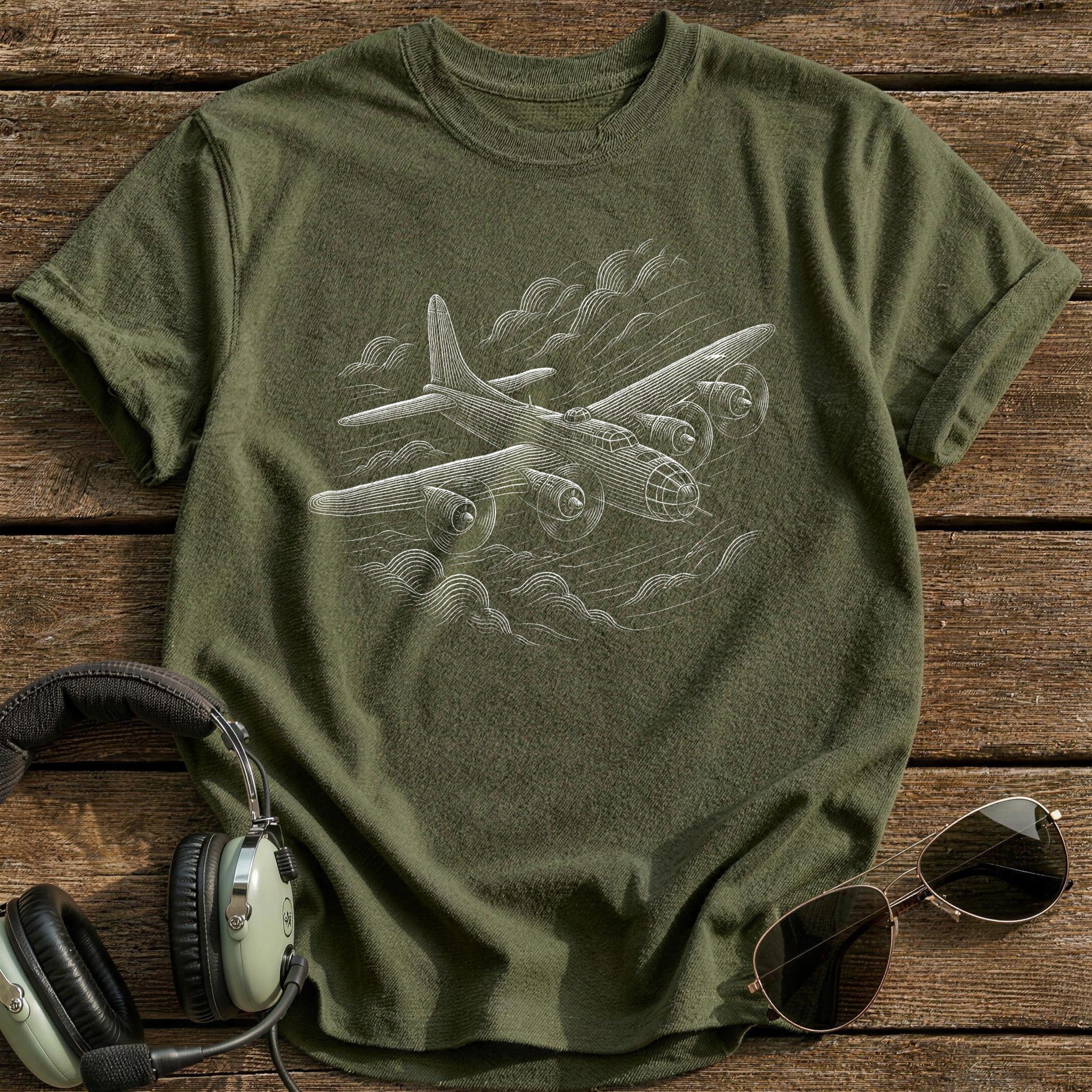 Bomber 25 T-Shirt - Military Green