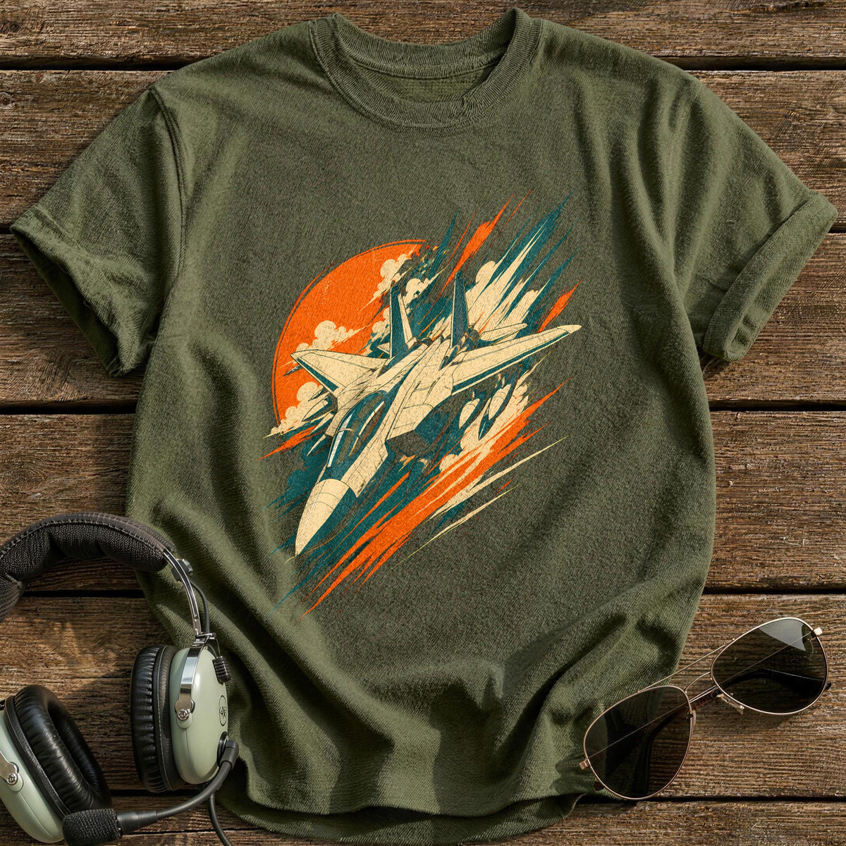 Burner Climb T-Shirt - Military Green