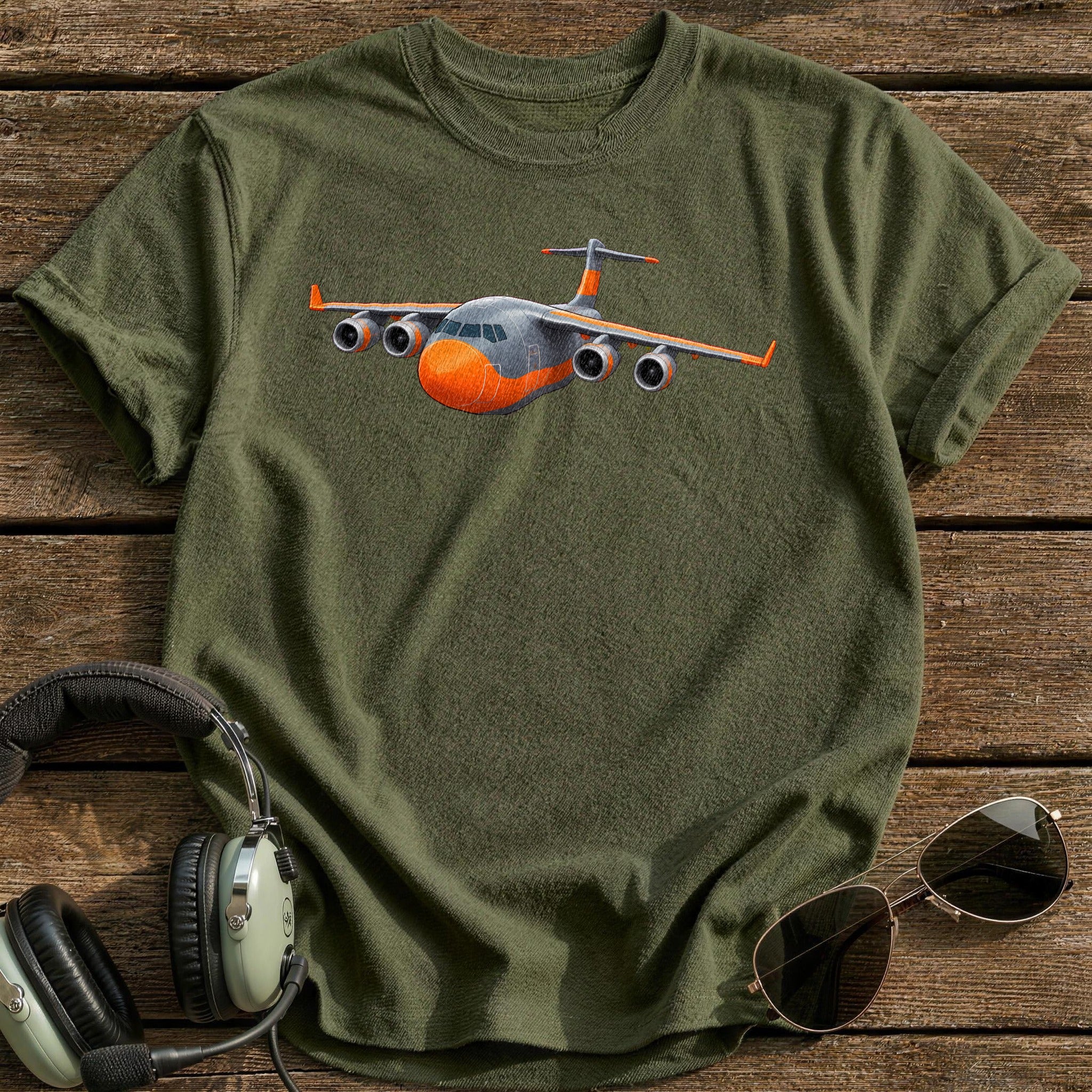 Cargoplane 39 T-Shirt - Military Green