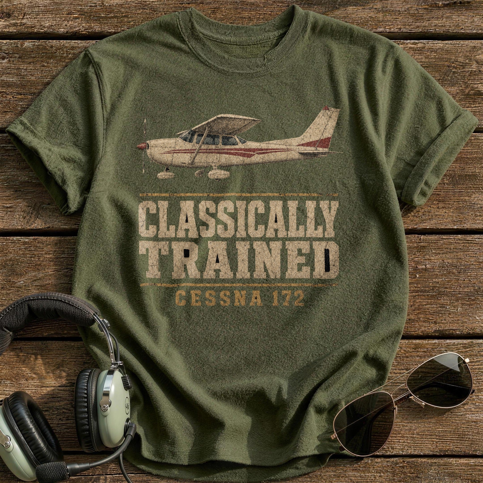 Classically Trained T-Shirt - Military Green
