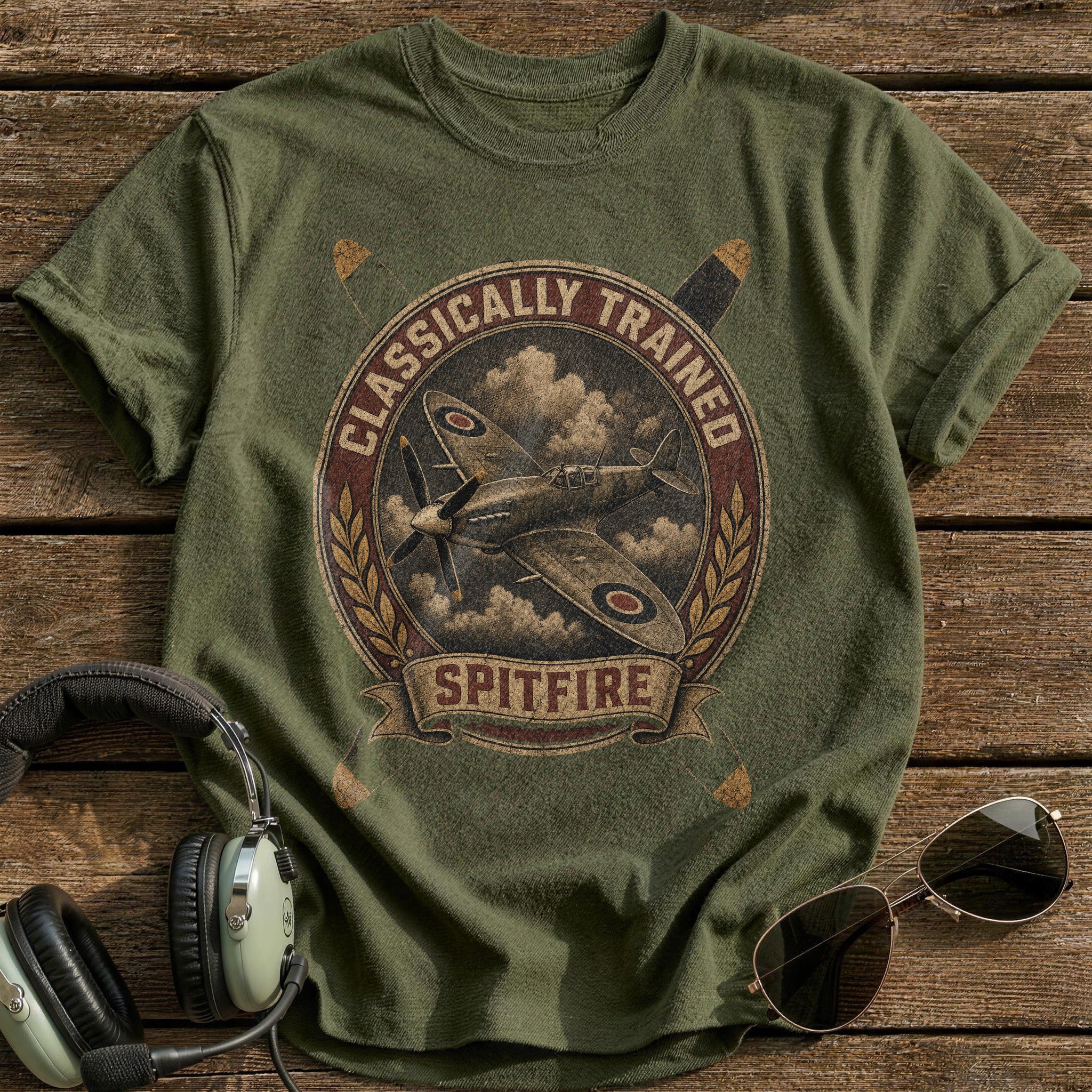 Classically Trained Mk IX T-Shirt - Military Green