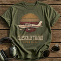 Classically Trained PA-28 T-Shirt - Military Green