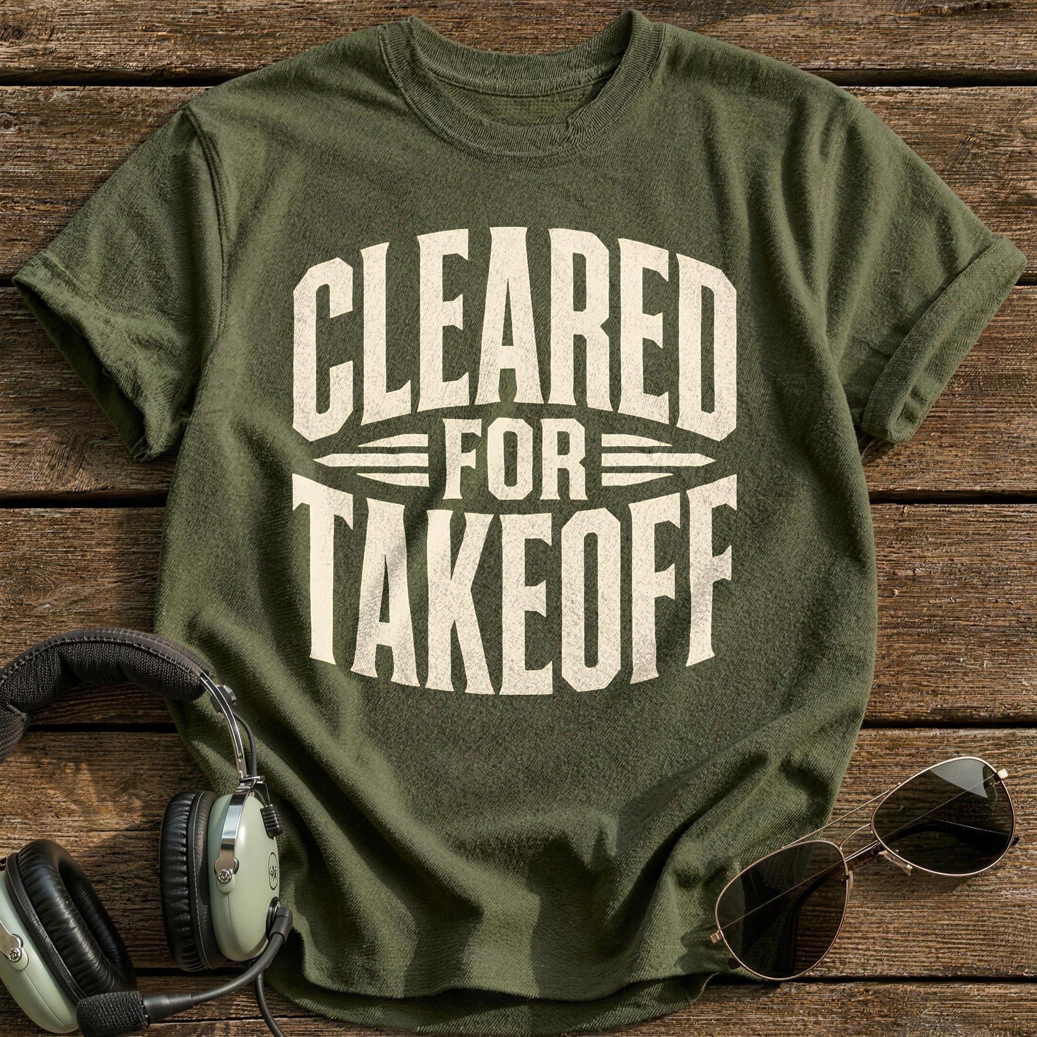Clear Prop Takeoff - Military Green