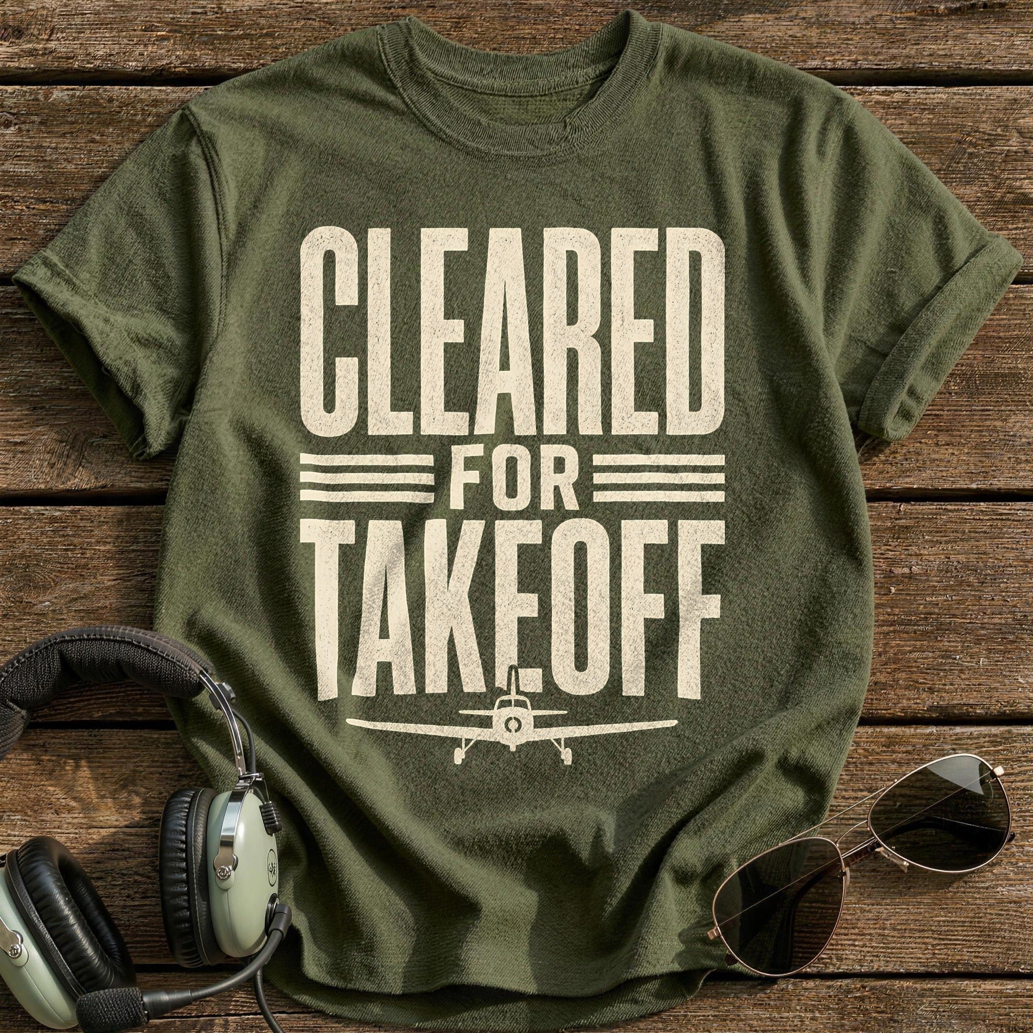 Cleared For Takeout - Military Green