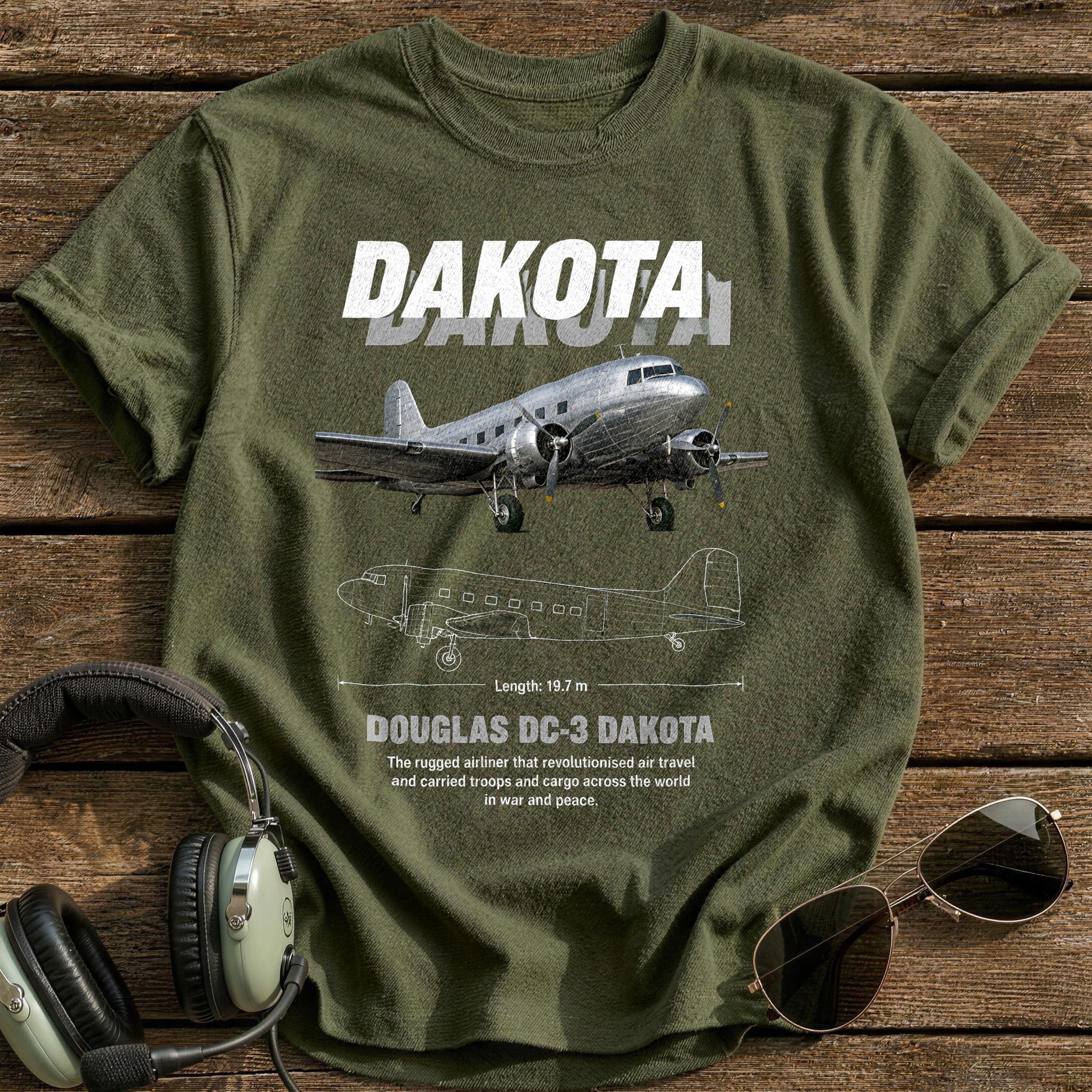 Dc3 26 T-Shirt - Military Green