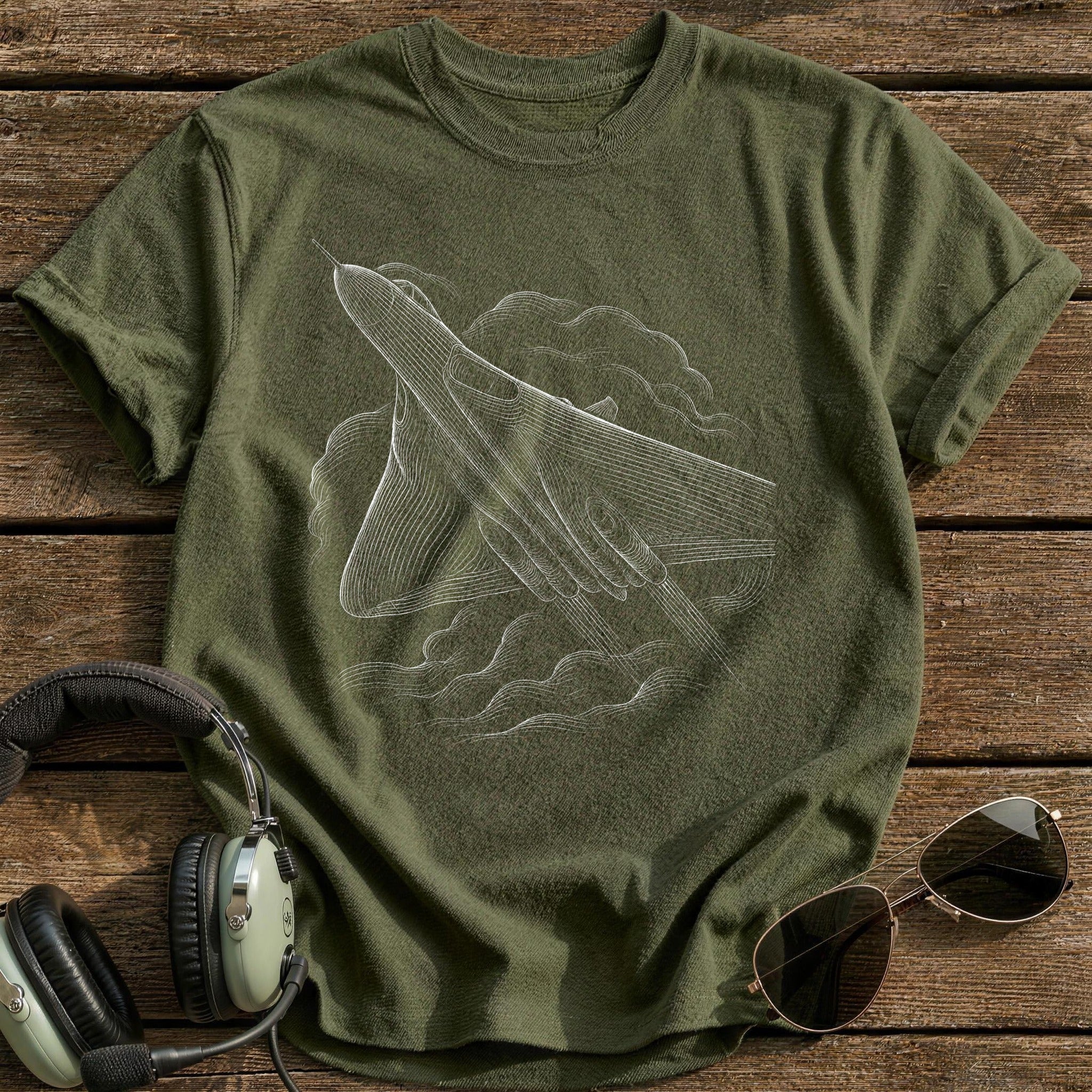 Delta Bomber 14 T-Shirt - Military Green