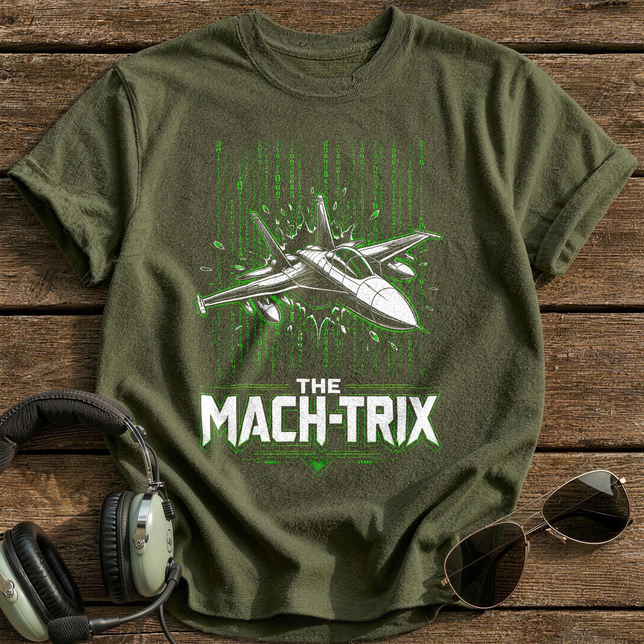 Digital Descent T-Shirt - Military Green