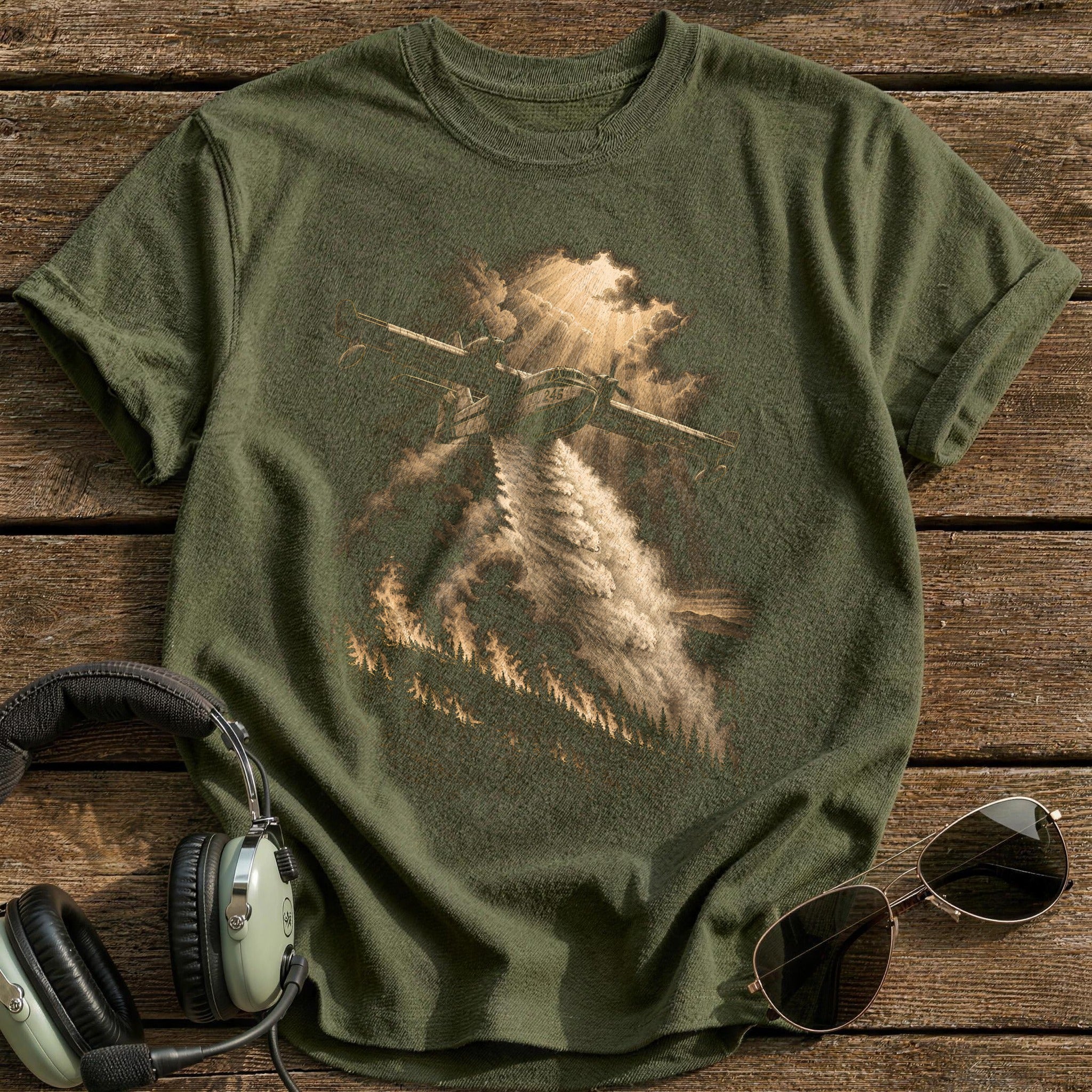 Firefighting Water Bomber 62 - Military Green