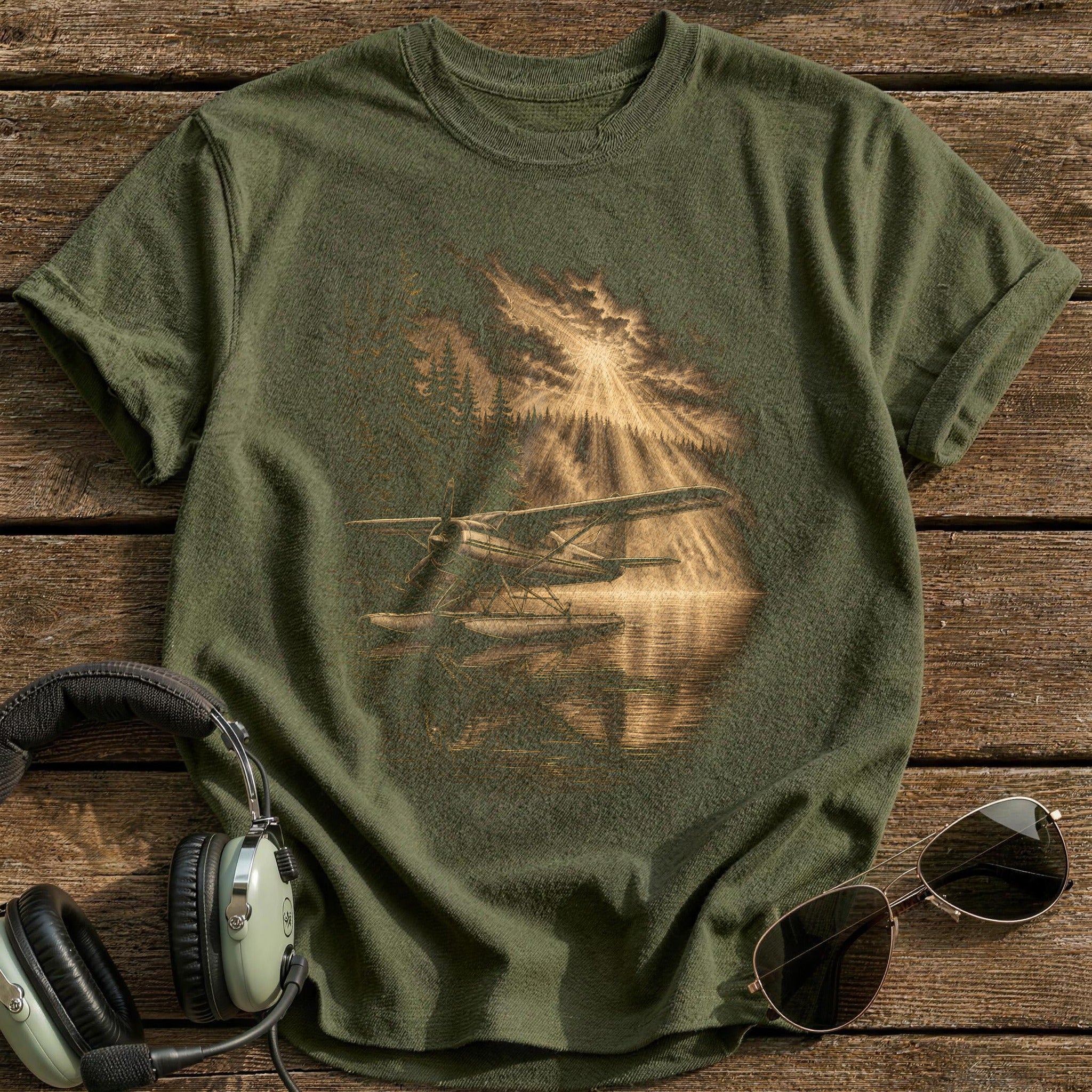 Floatplane Lake 14 - Military Green