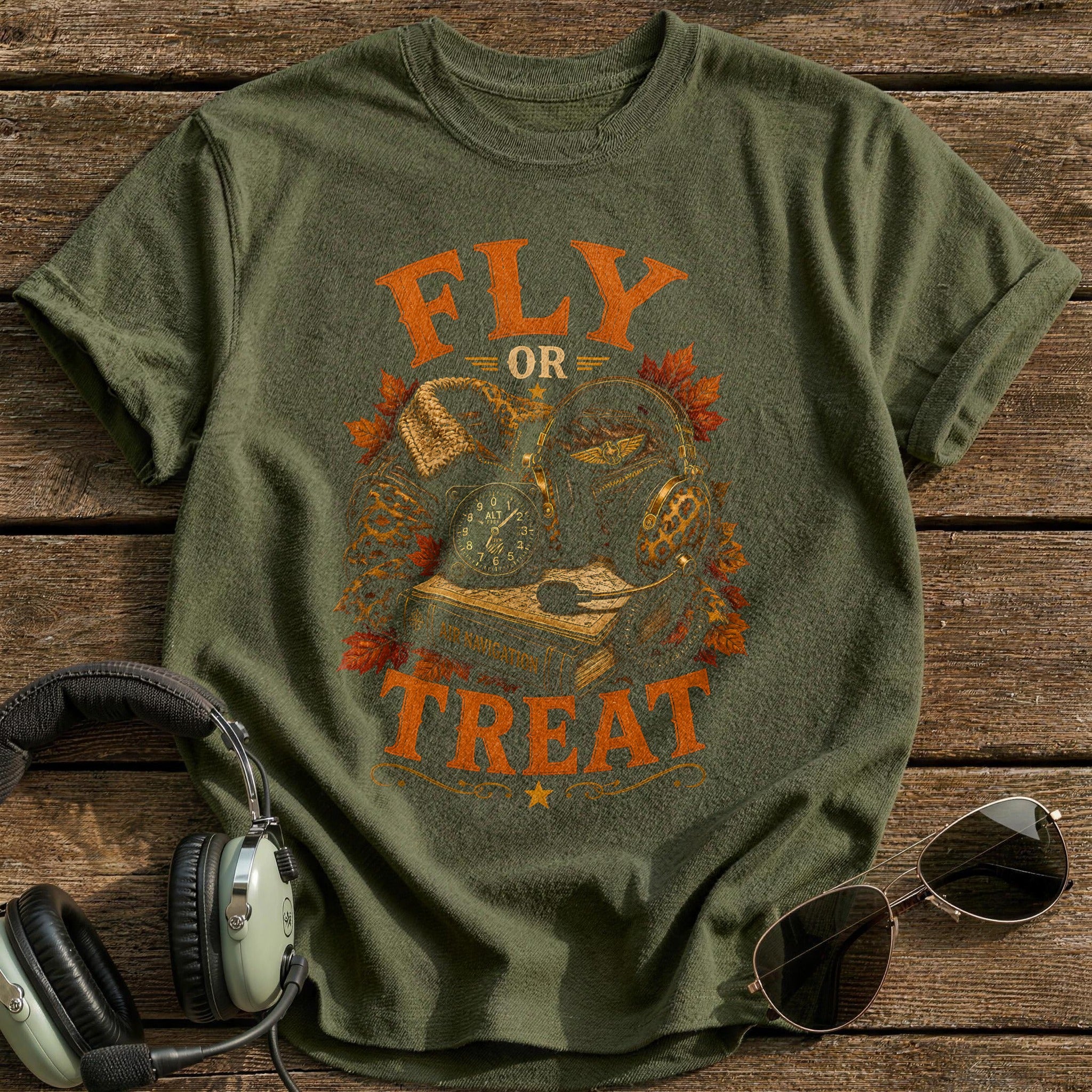 Fly Or Treat 72 - Military Green