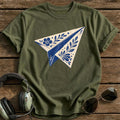 Folded Flight T-Shirt - Military Green