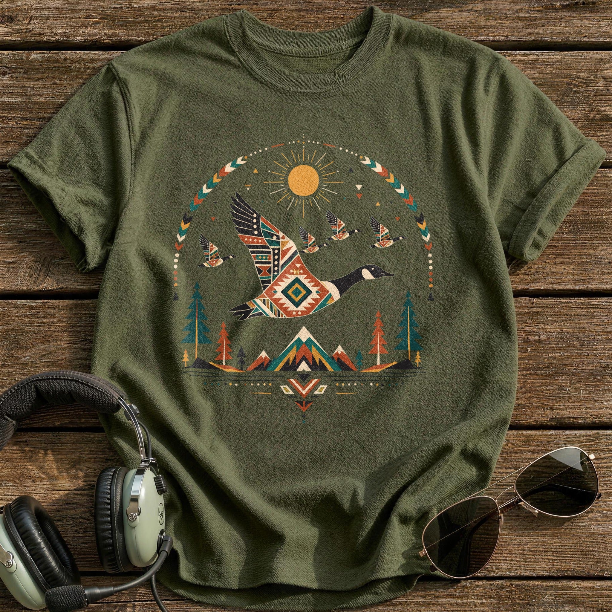 Formation Flight - Military Green