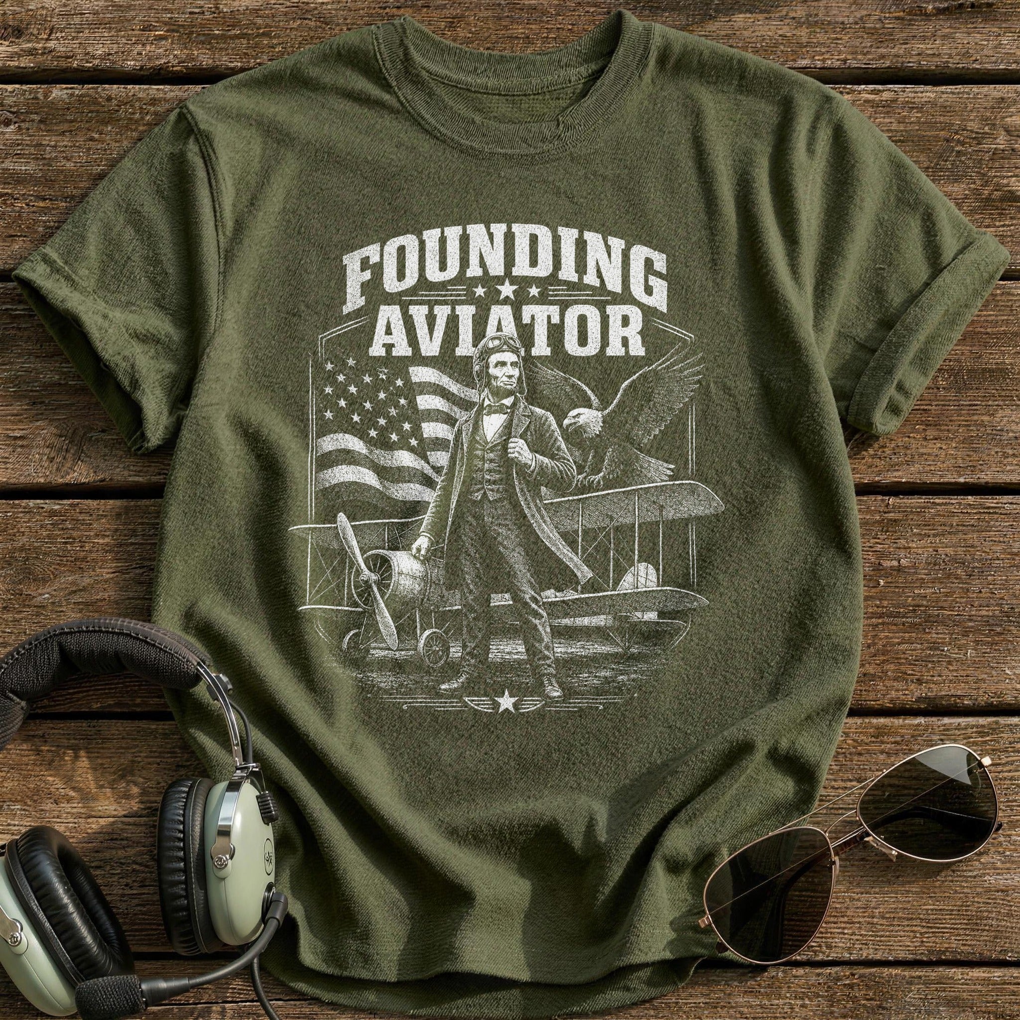 Founding Aviator - Military Green