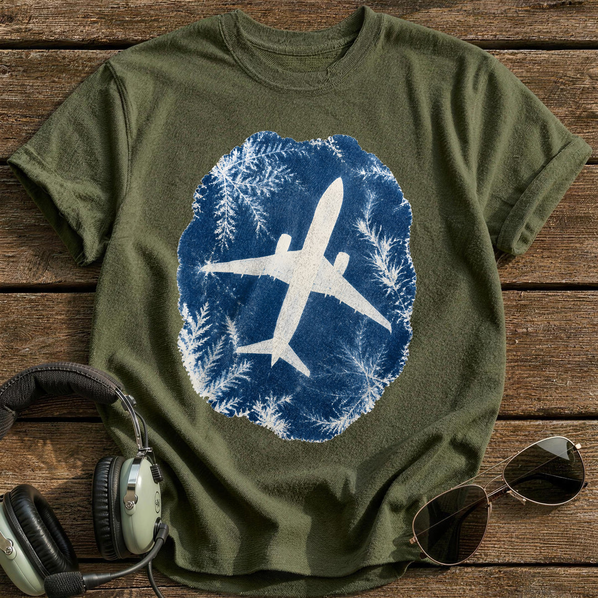 Frozen Descent T-Shirt - Military Green