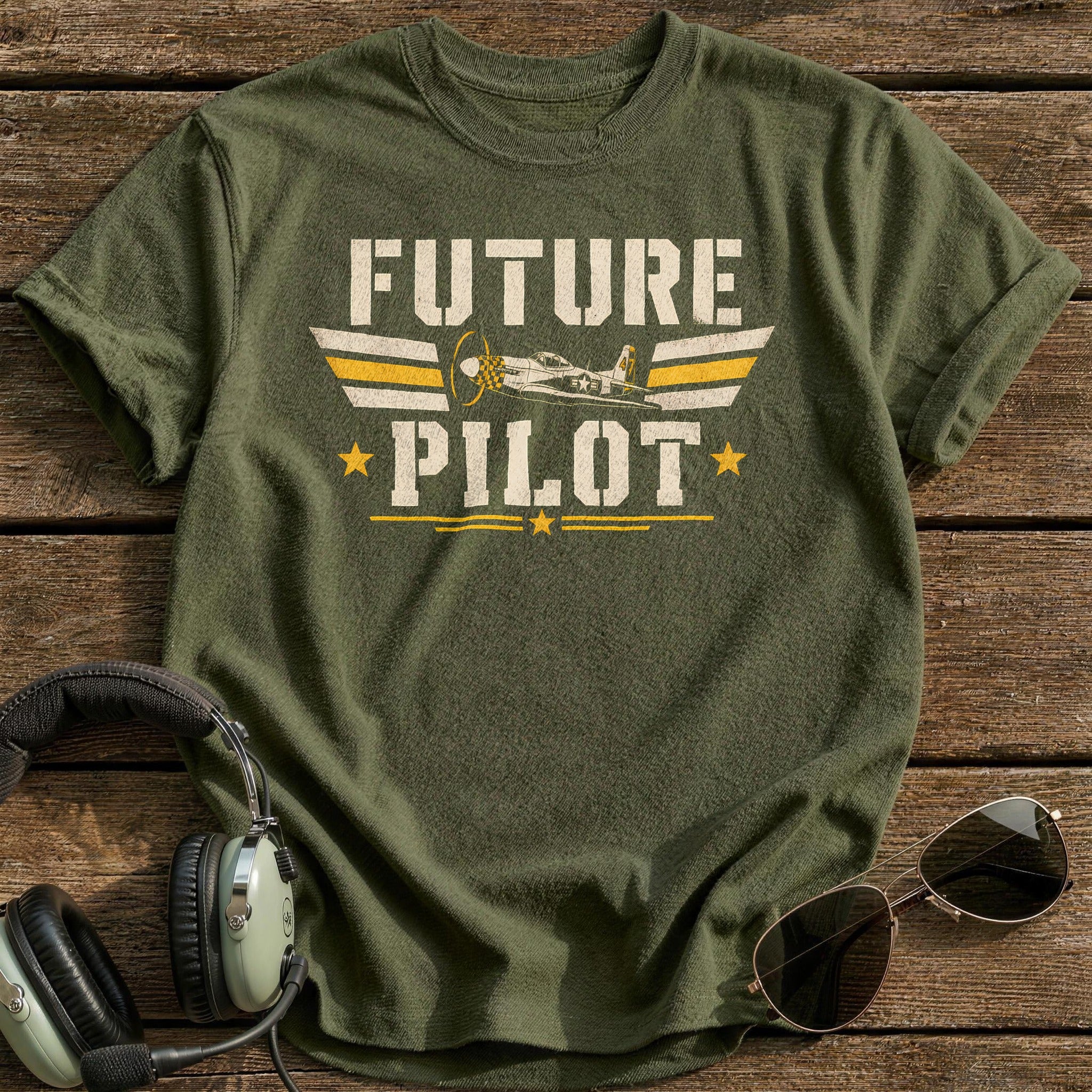 Future Pilot - Military Green