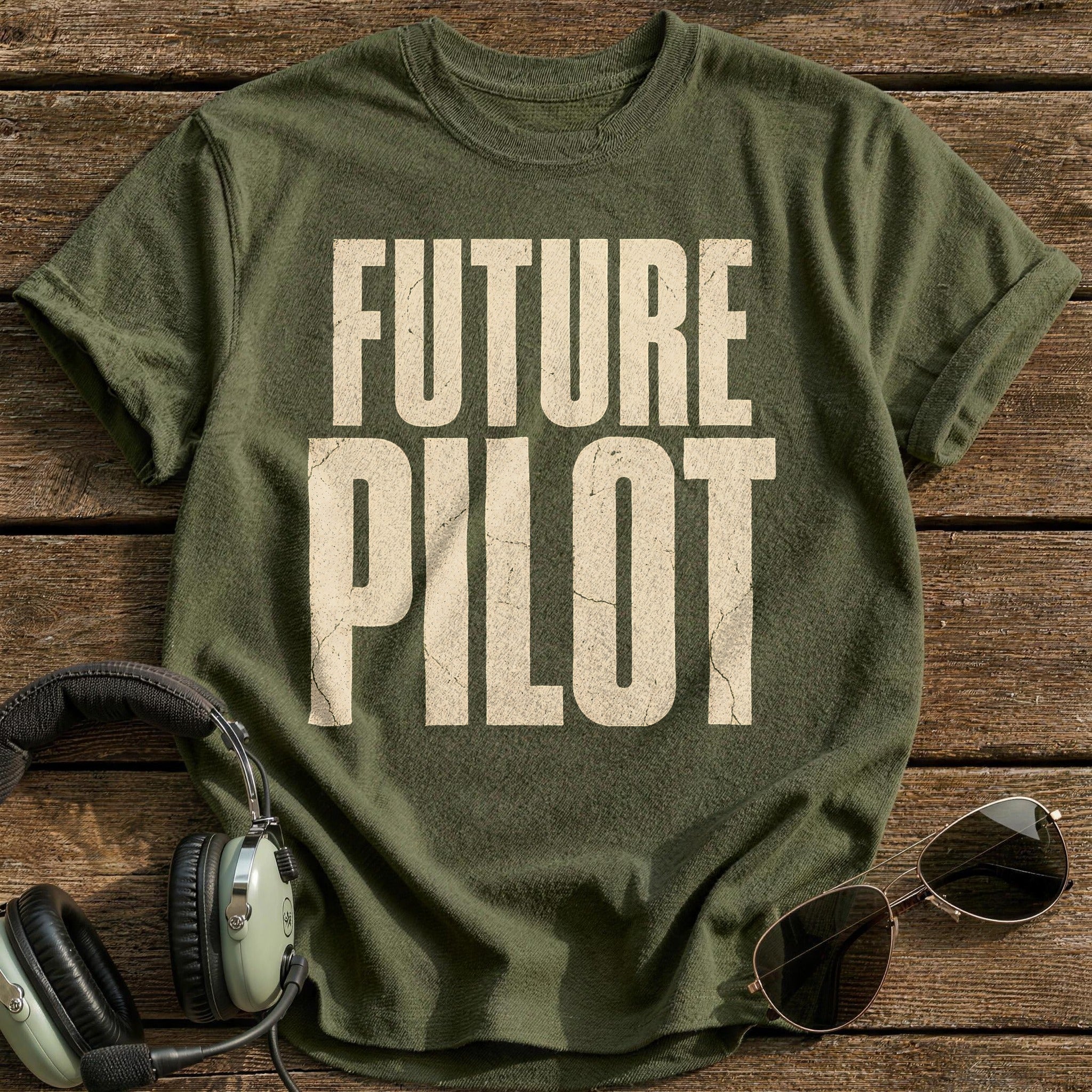 Future Pilot Bound - Military Green