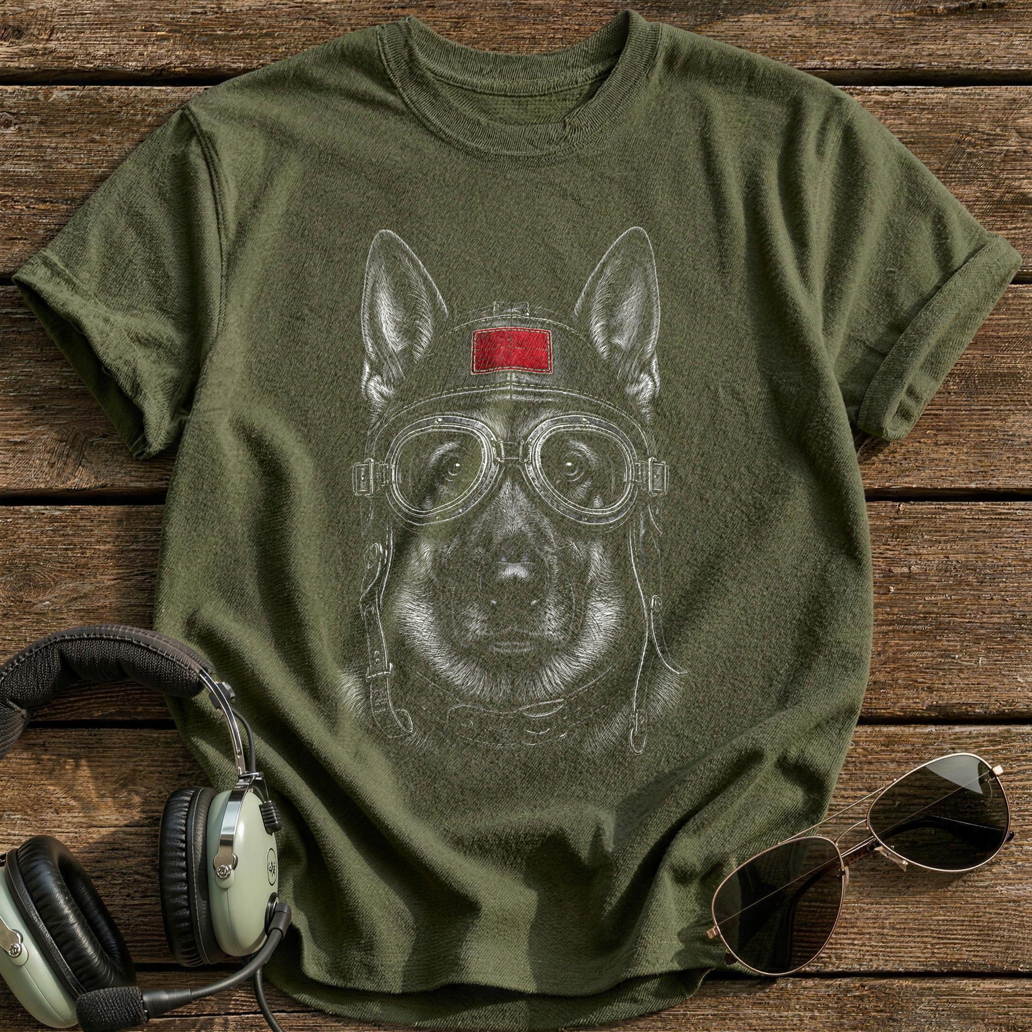 German Shepherd 94 - Military Green