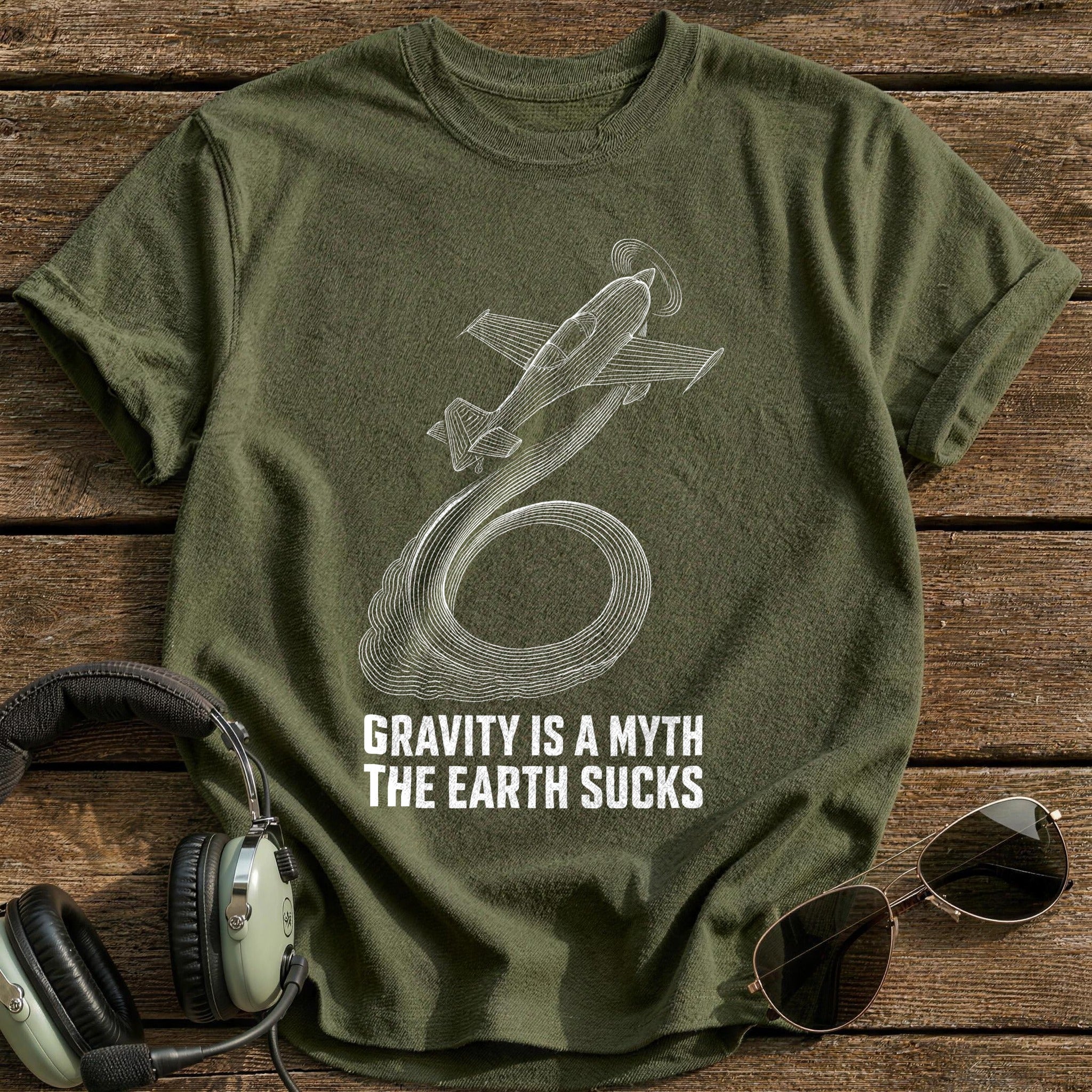 Gravity Myth 33 T-Shirt - Military Green